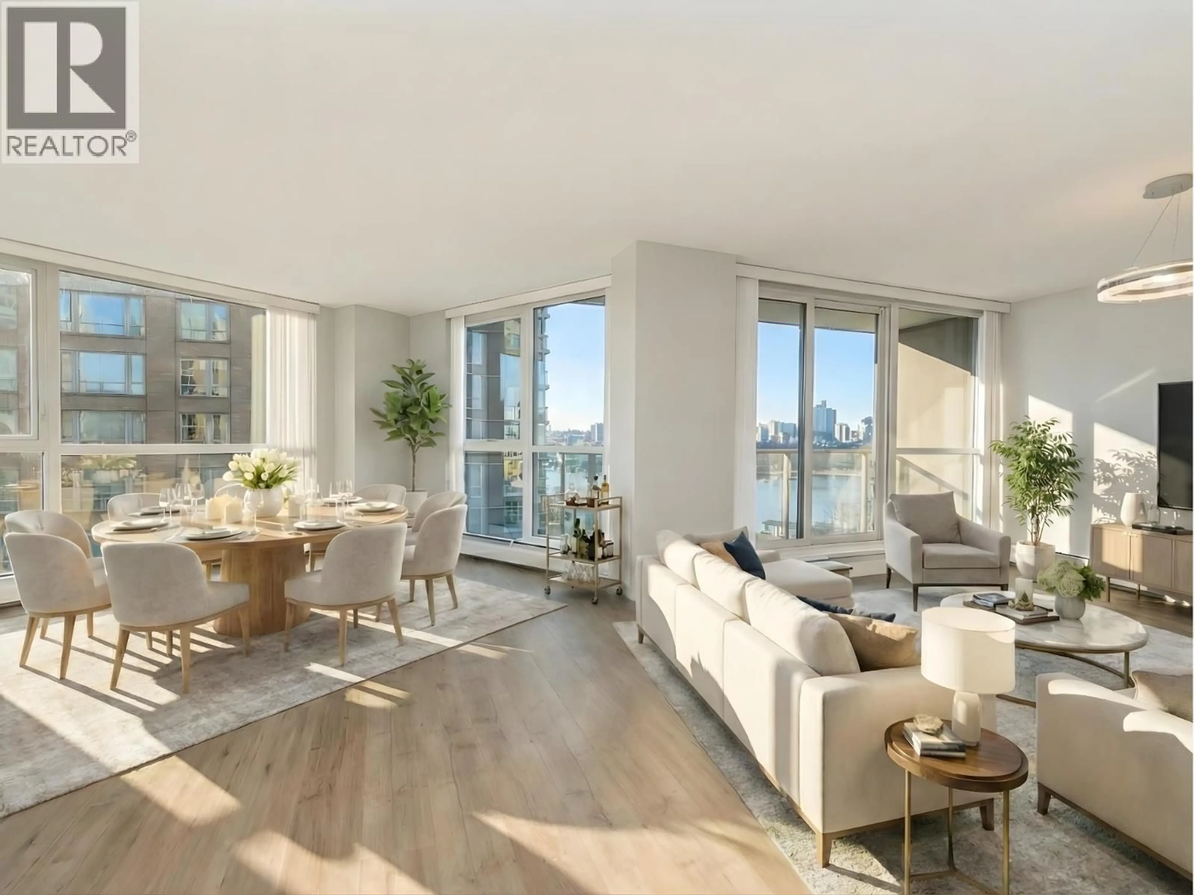 Living room with furniture, unknown for 1102 - 1318 HOMER STREET, Vancouver British Columbia V6B6A7