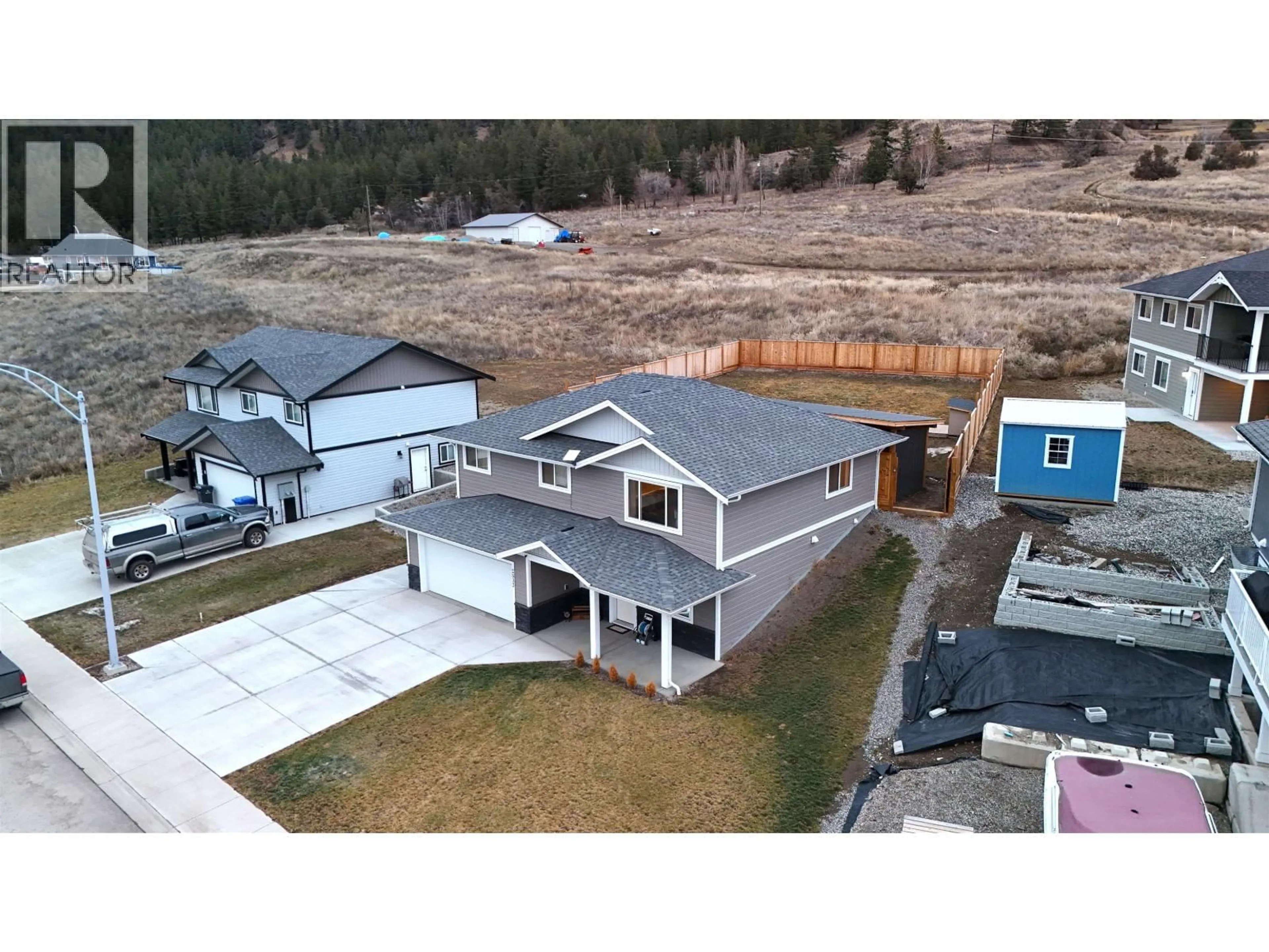 A pic from outside/outdoor area/front of a property/back of a property/a pic from drone, unknown for 2532 GOPHER DRIVE, Williams Lake British Columbia V2G5H3