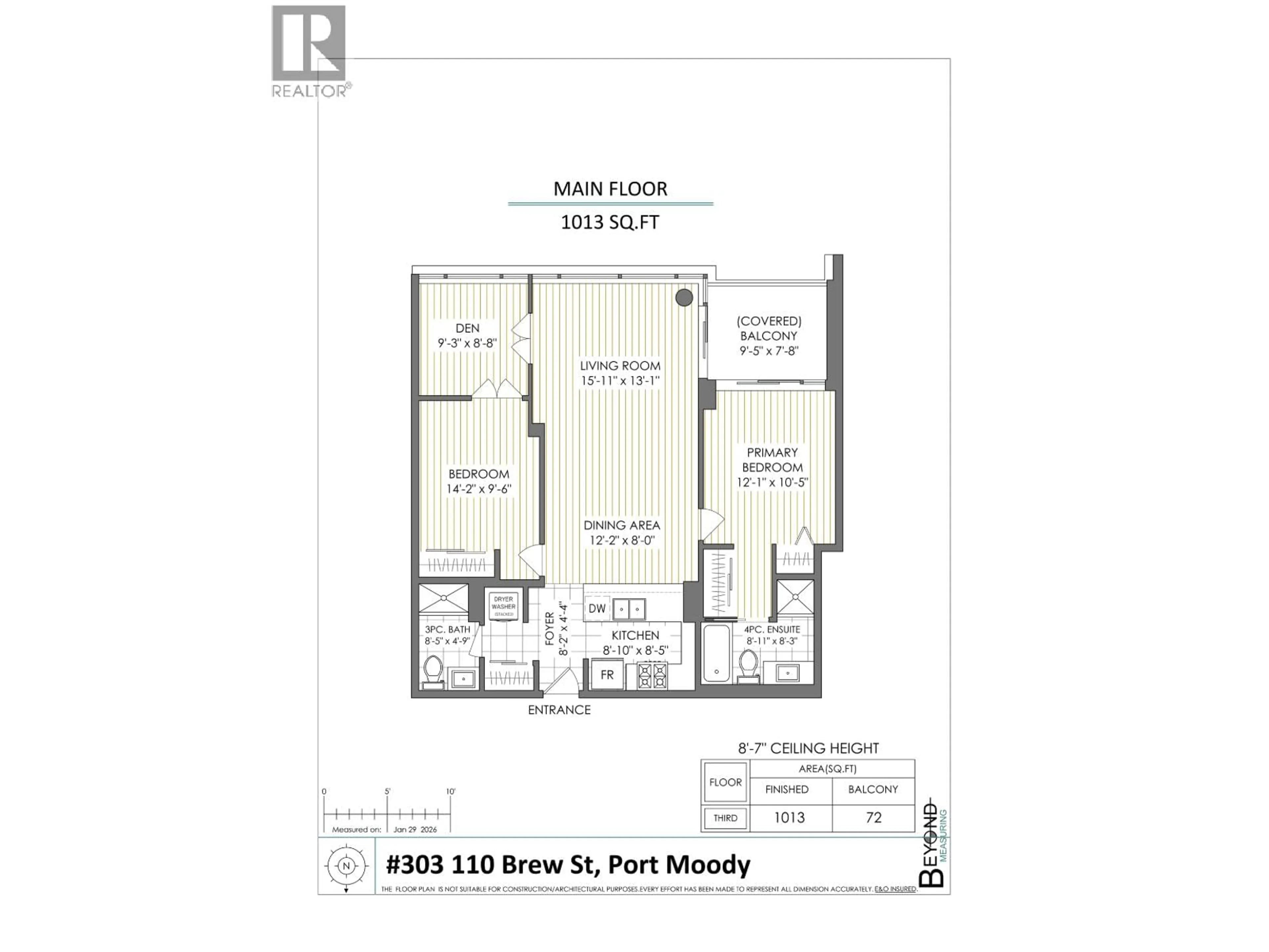Floor plan for 303 - 110 BREW STREET, Port Moody British Columbia V3H0E4