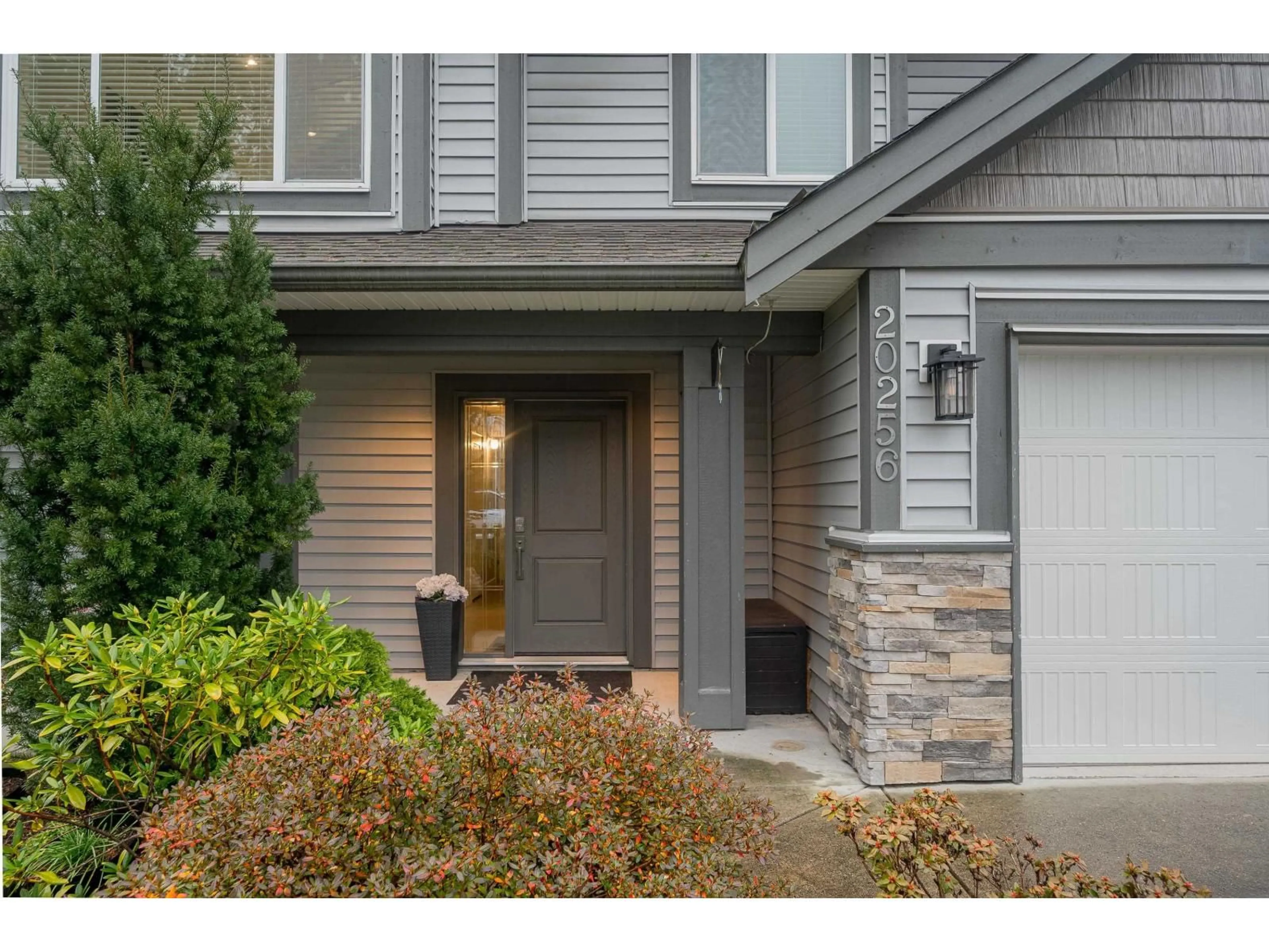 Home with vinyl exterior material, street for 2 - 20256 98A AVENUE, Langley British Columbia V1M3E3