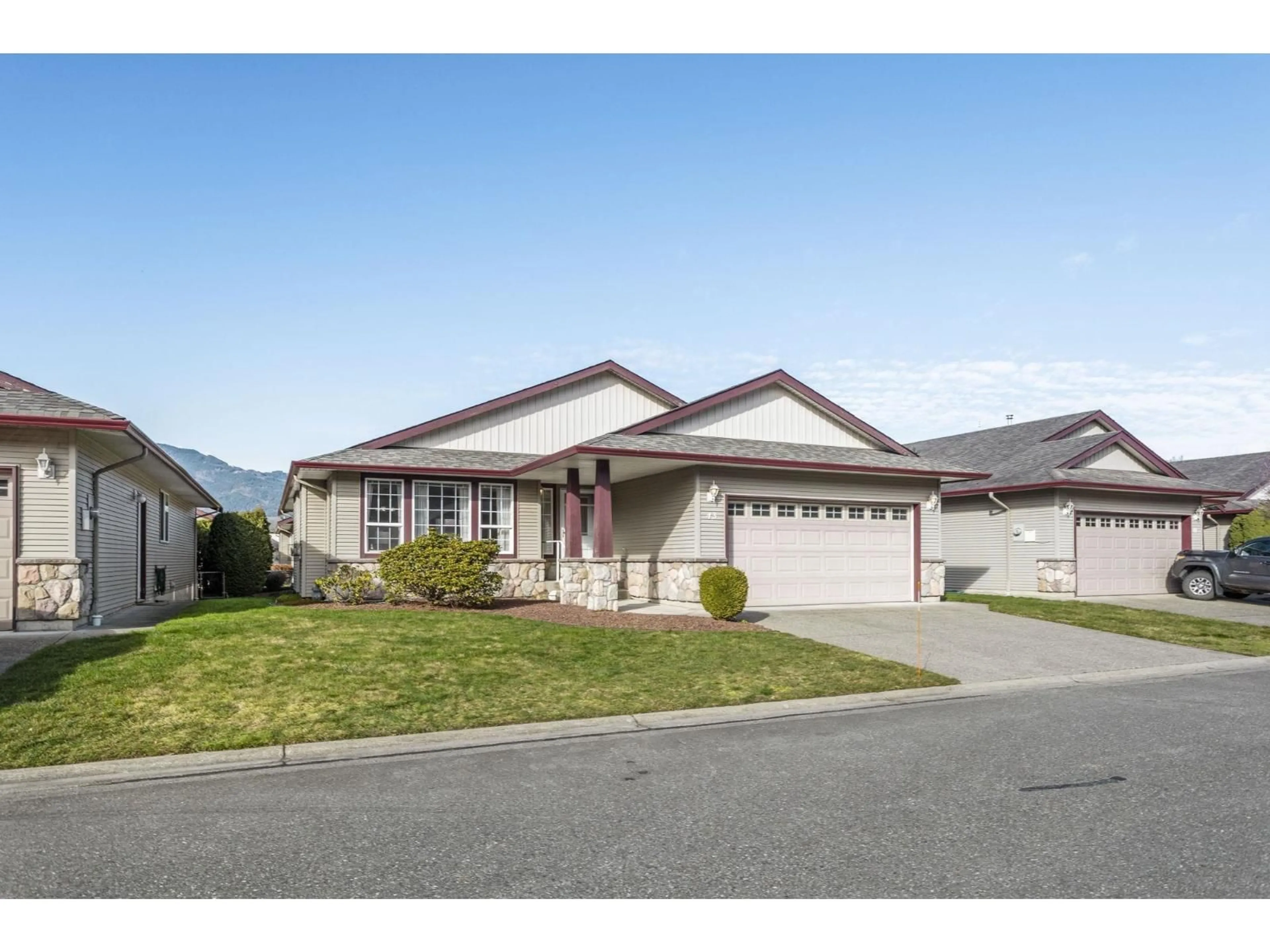 Home with vinyl exterior material, street for 43 - 7330 ELM ROAD, Agassiz British Columbia V0M1A0