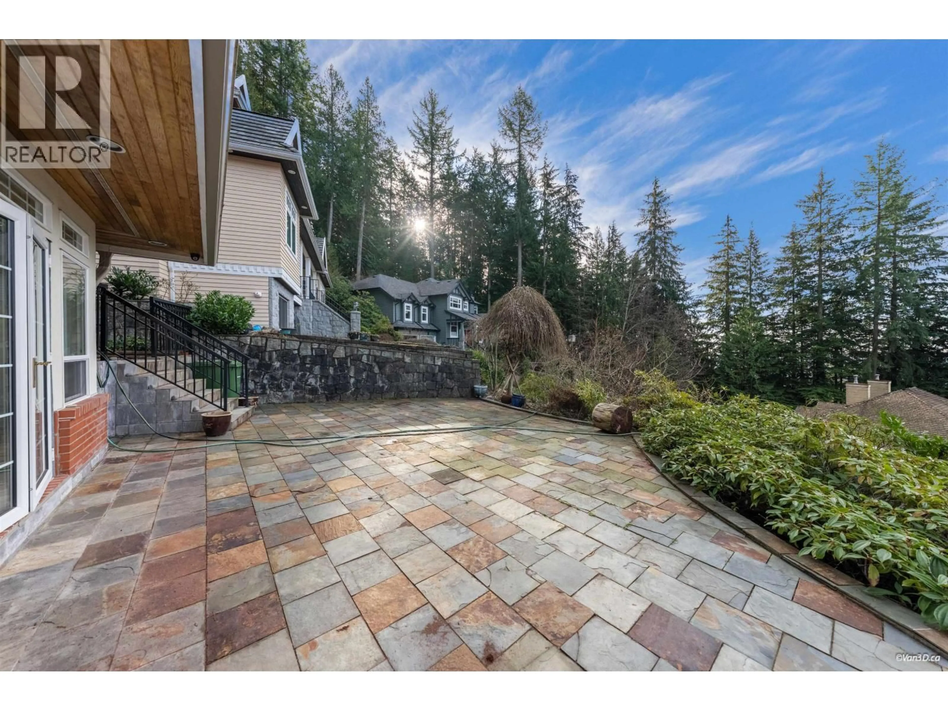 Patio, mountain view for 4989 CHALET PLACE, North Vancouver British Columbia V7R4X4