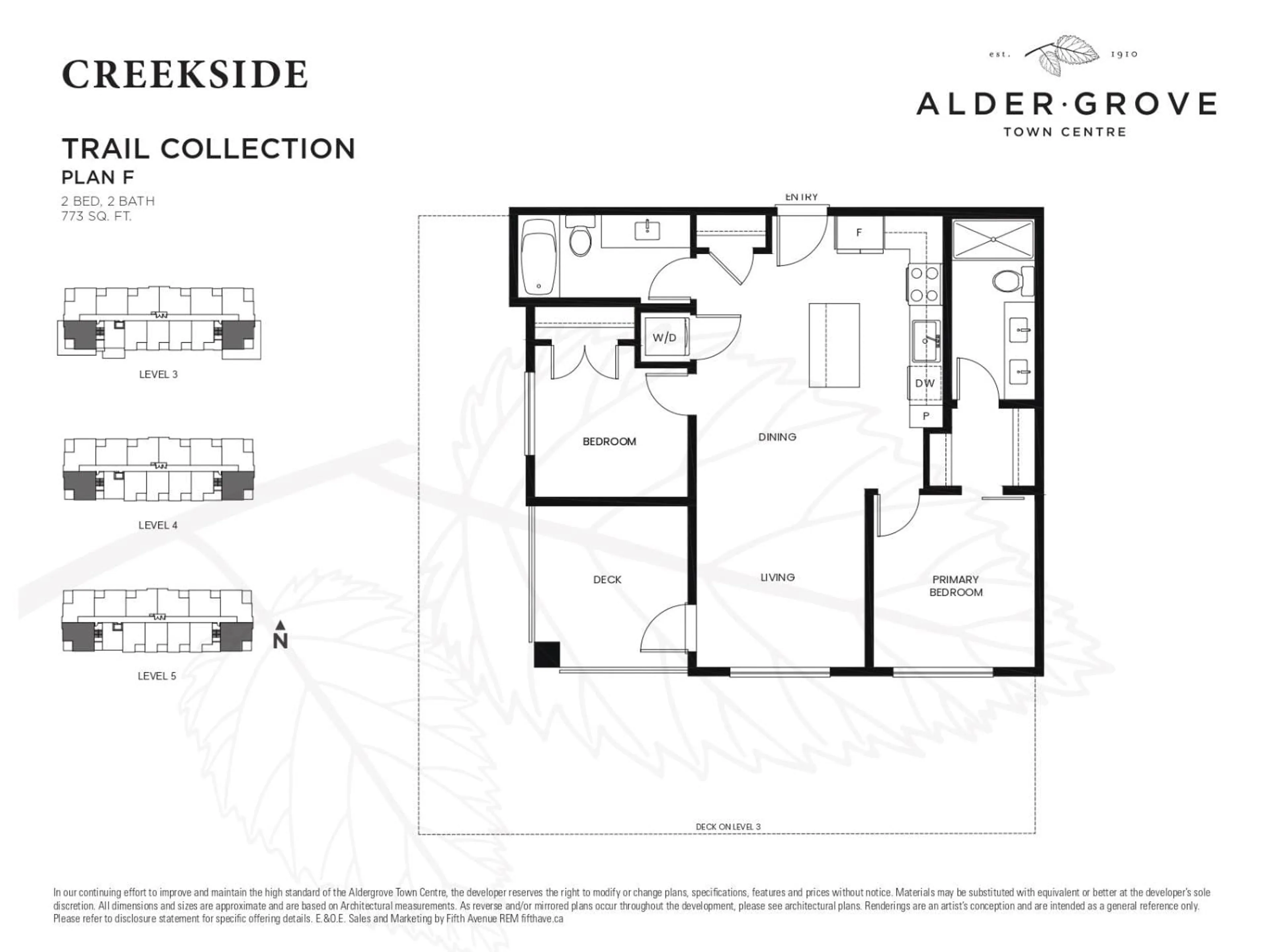 Floor plan for 412 - 27249 ALDERGROVE TOWN CENTRE DRIVE, Langley British Columbia V4W3N7