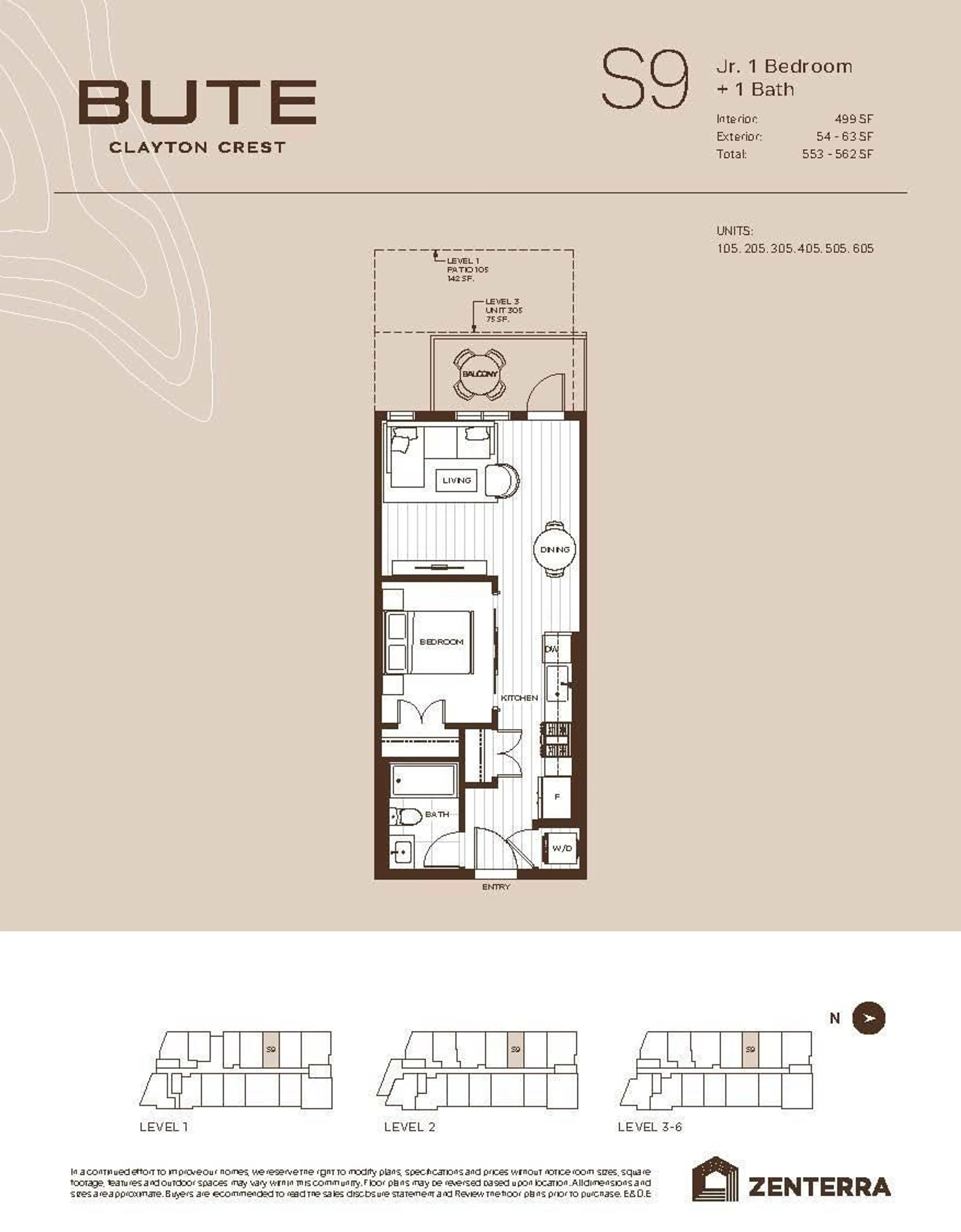 Floor plan for B205 - 18088 72 AVENUE, Surrey British Columbia V3N6B7