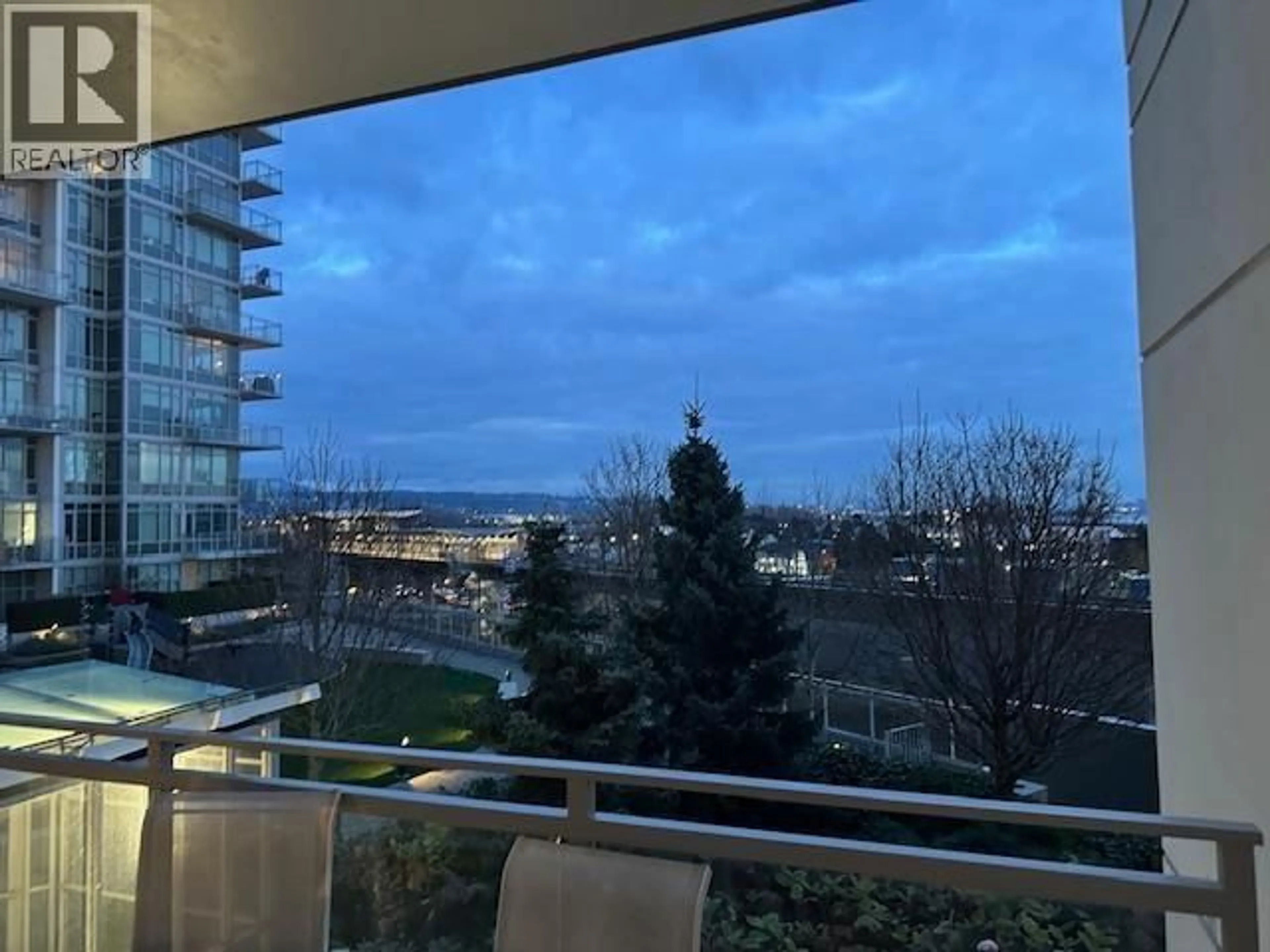 Balcony in the apartment, city buildings view from balcony for 203 - 200 NELSON'S CRESCENT, New Westminster British Columbia V3L0H4