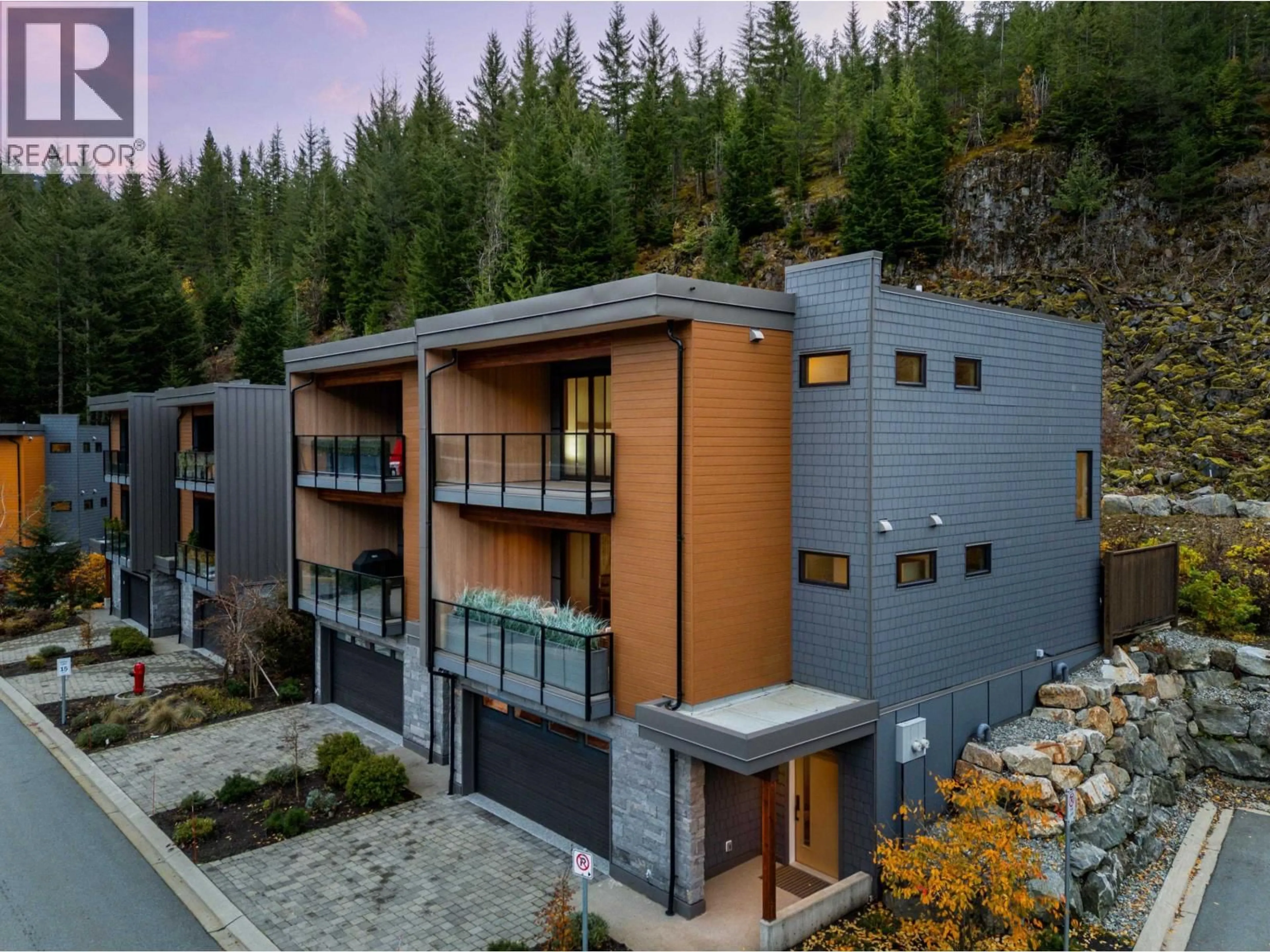 A pic from outside/outdoor area/front of a property/back of a property/a pic from drone, unknown for 8 - 1350 CLOUDBURST DRIVE, Whistler British Columbia V8E1N6