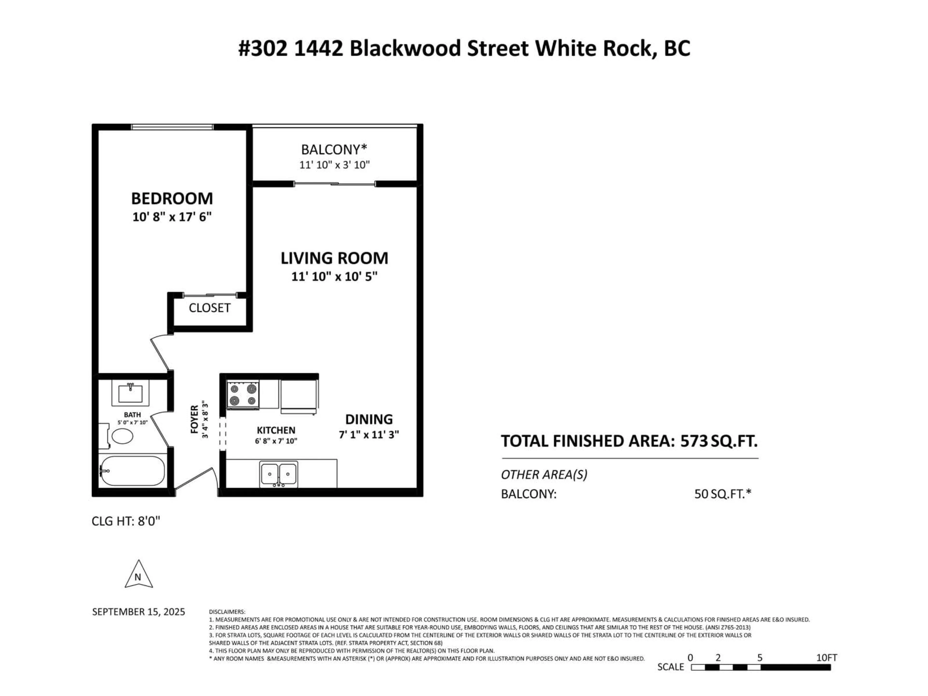 Floor plan for 302 - 1442 BLACKWOOD STREET, White Rock British Columbia V4B3V5
