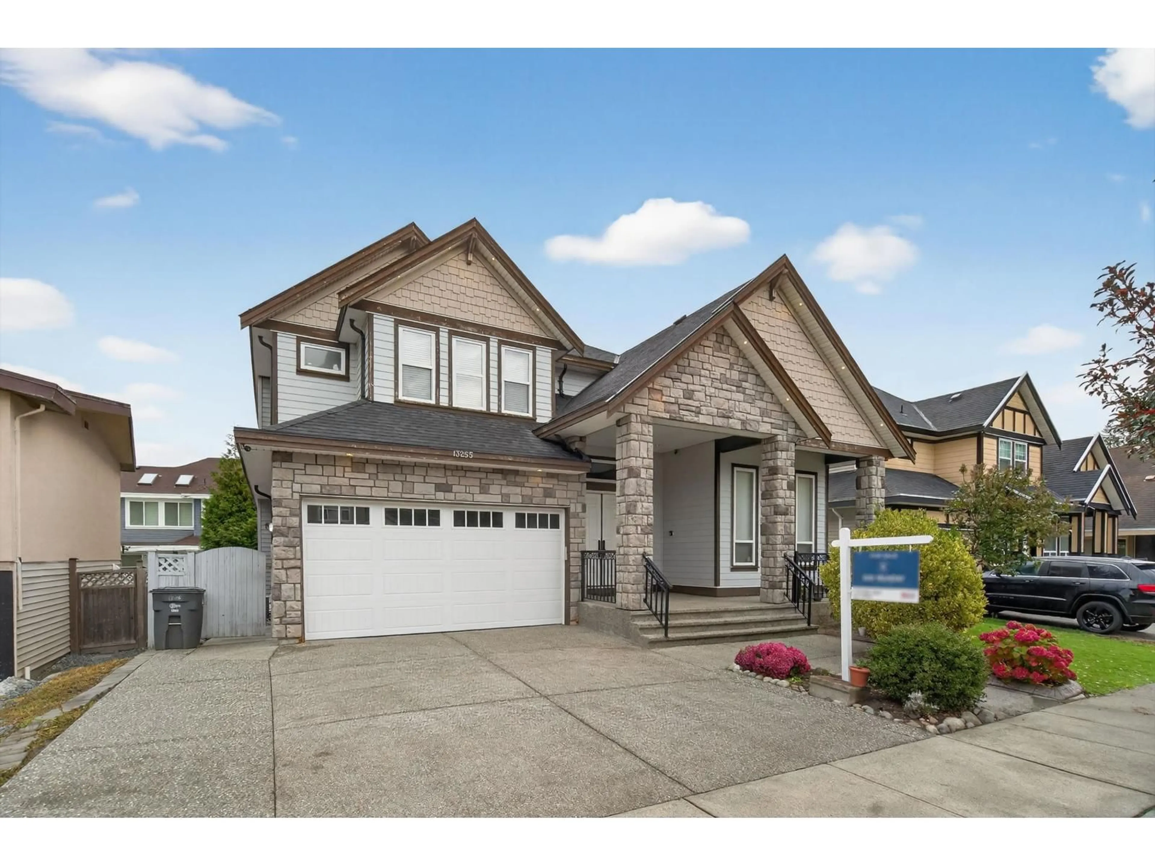 Home with vinyl exterior material, street for 13255 62 AVENUE, Surrey British Columbia V3X2H7