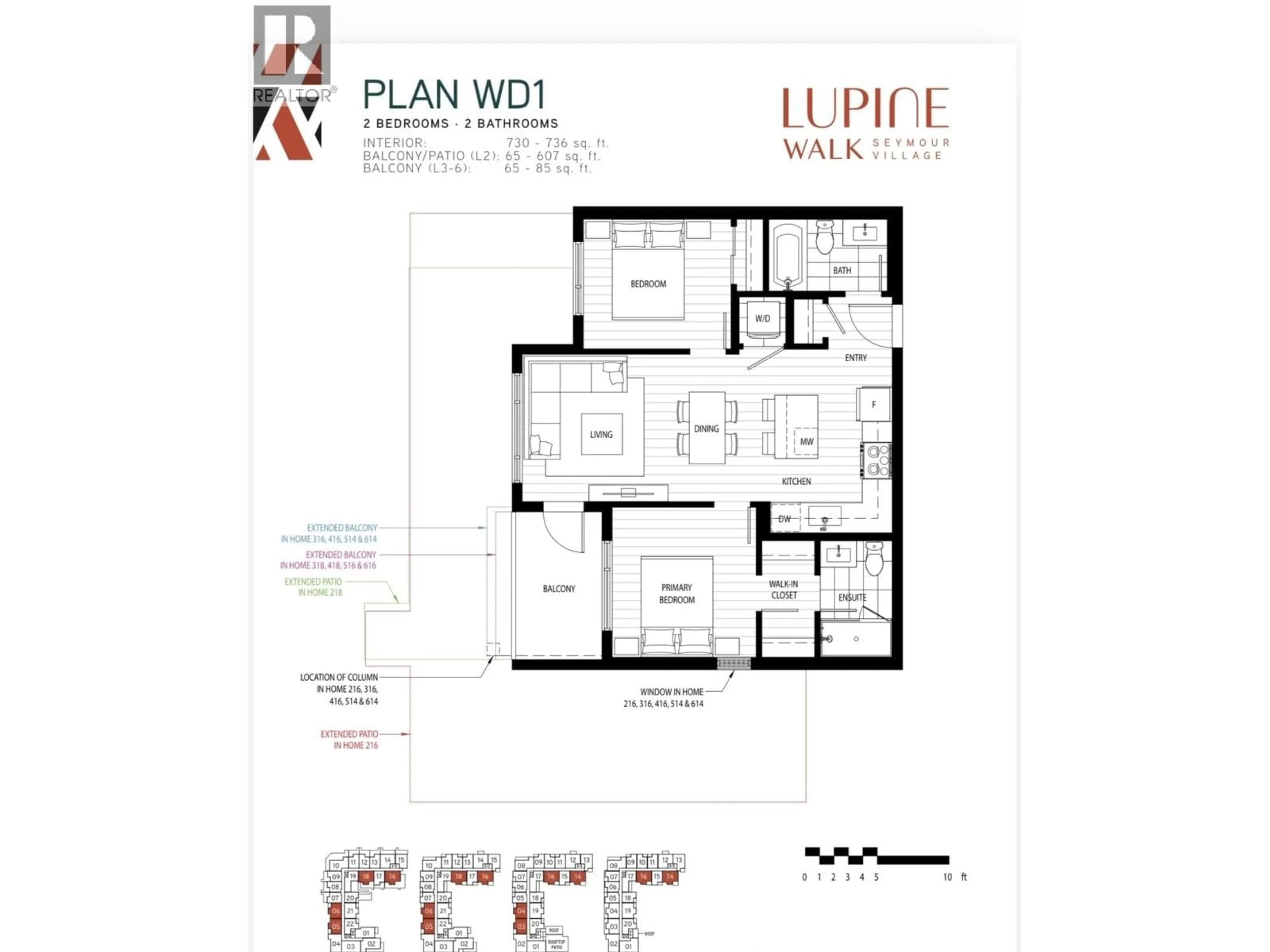 Floor plan for 305 - 3594 MALSUM DRIVE, North Vancouver British Columbia V7G0B4