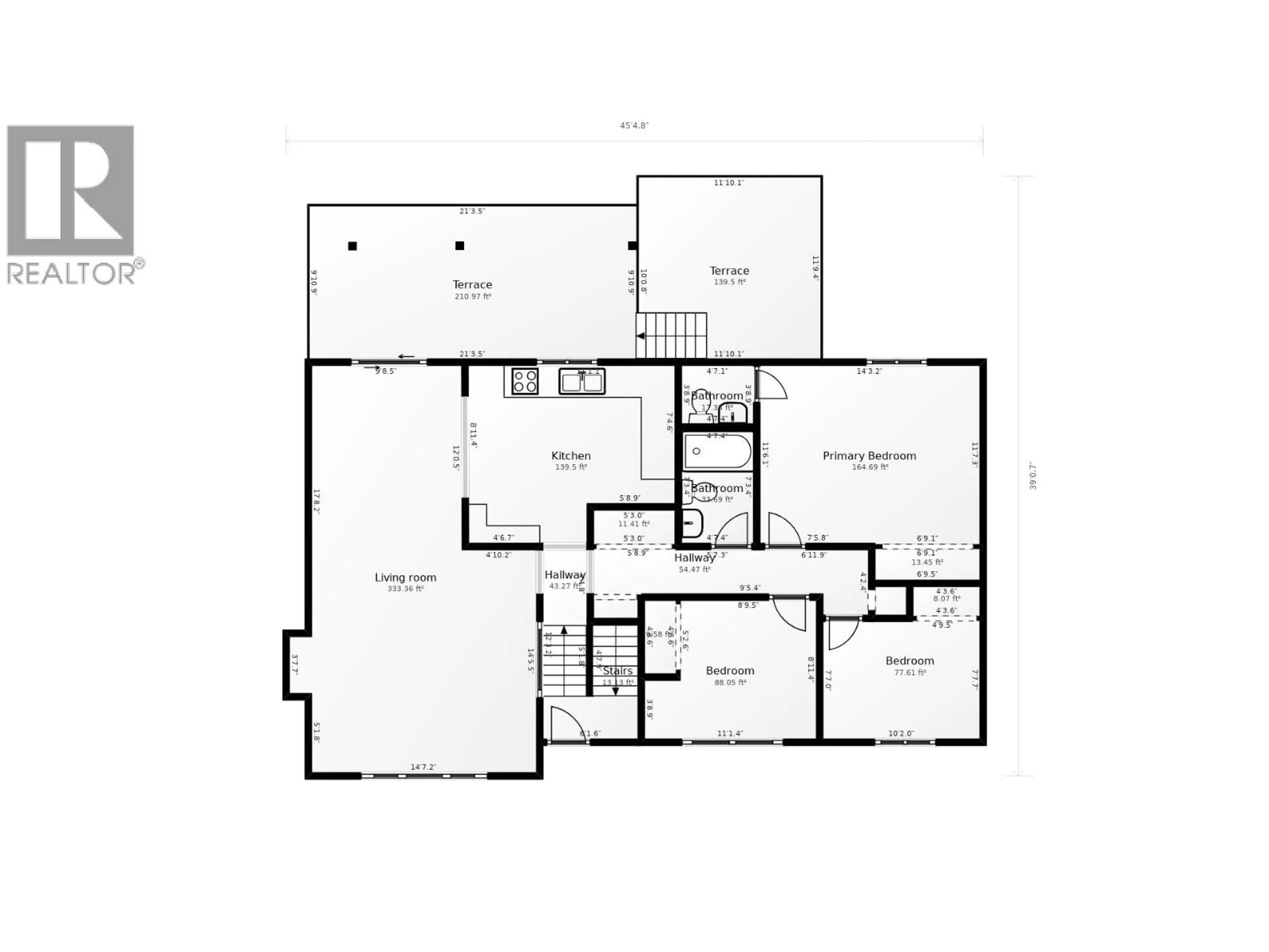 Floor plan for 9103 96A AVENUE, Fort St. John British Columbia V1J5G1