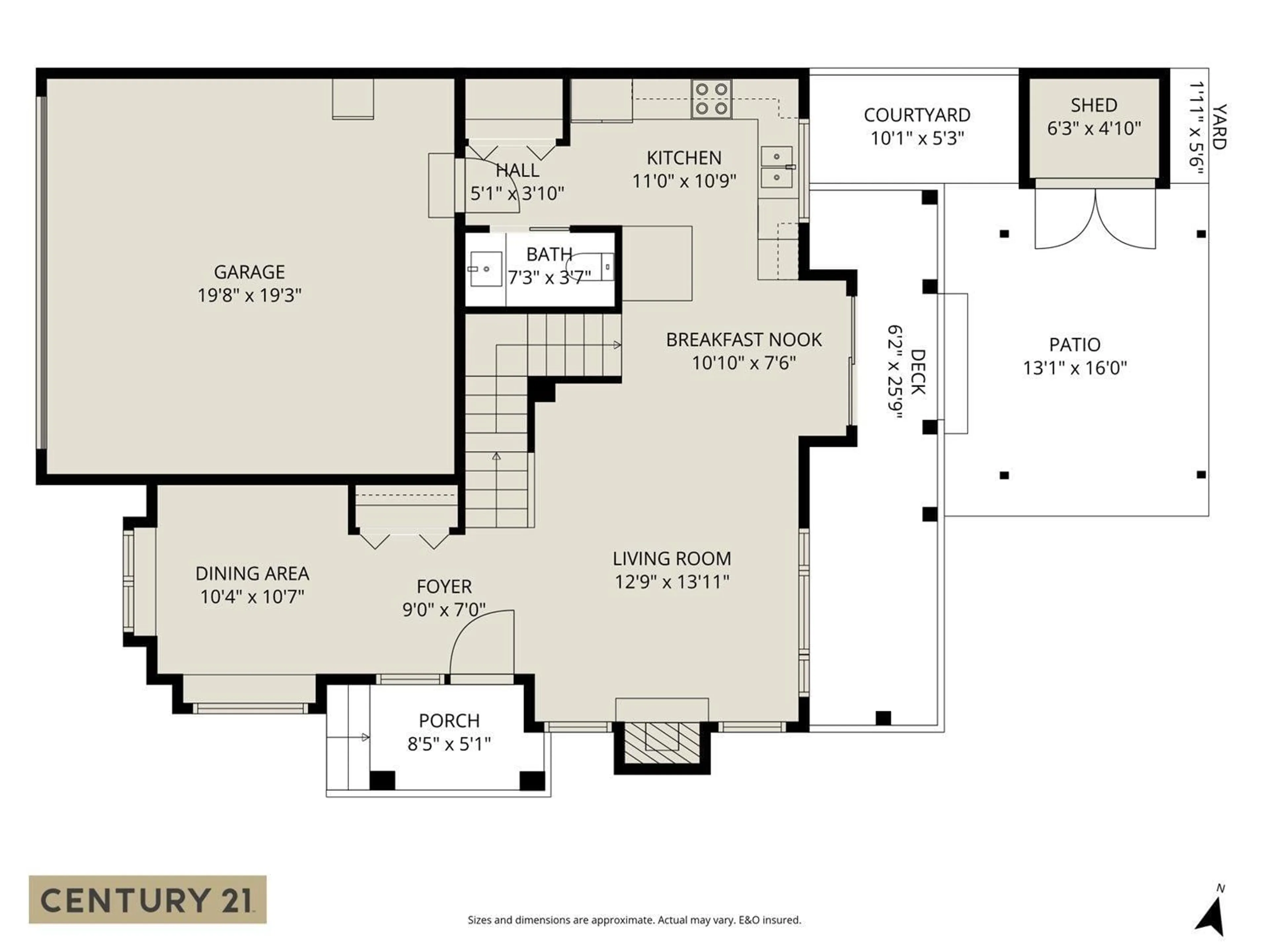 Floor plan for 32 - 45550 SHAWNIGAN CRESCENT, Chilliwack British Columbia V2R5Y1