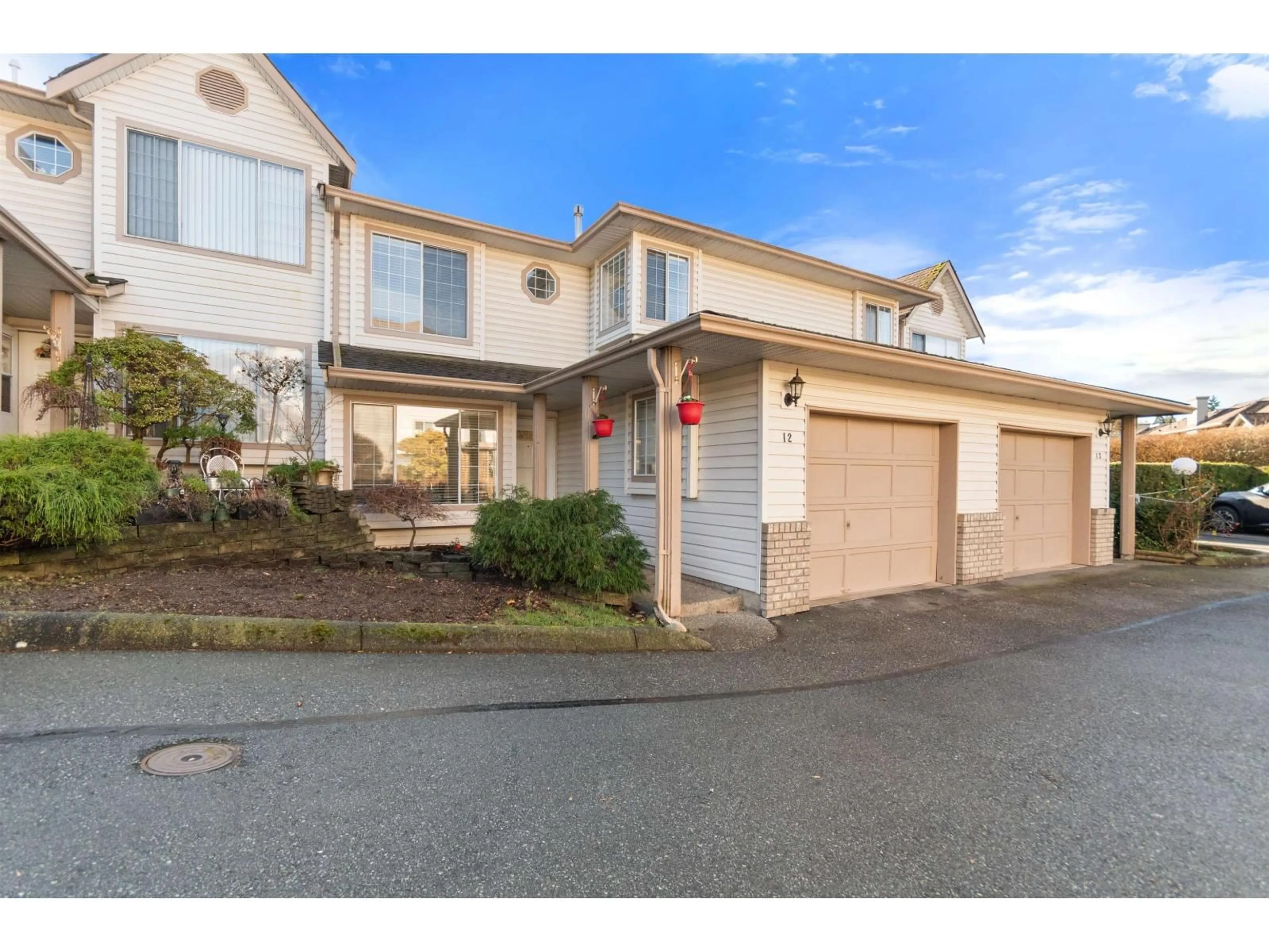 A pic from outside/outdoor area/front of a property/back of a property/a pic from drone, street for 12 - 2575 MCADAM ROAD, Abbotsford British Columbia V2S7G4