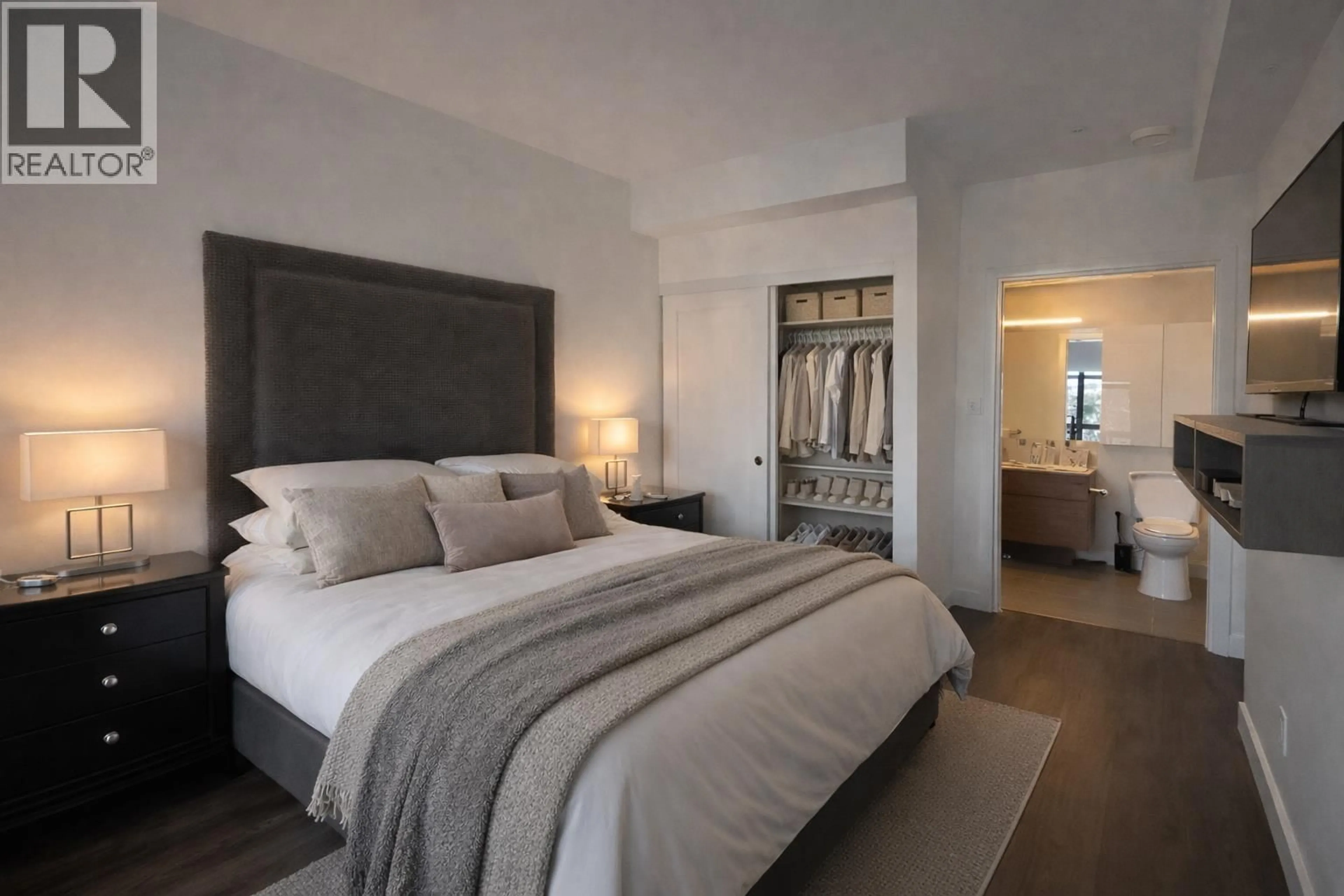 Bedroom with bed, unknown for 501 - 2446 SHAUGHNESSY STREET, Port Coquitlam British Columbia V3C3E5