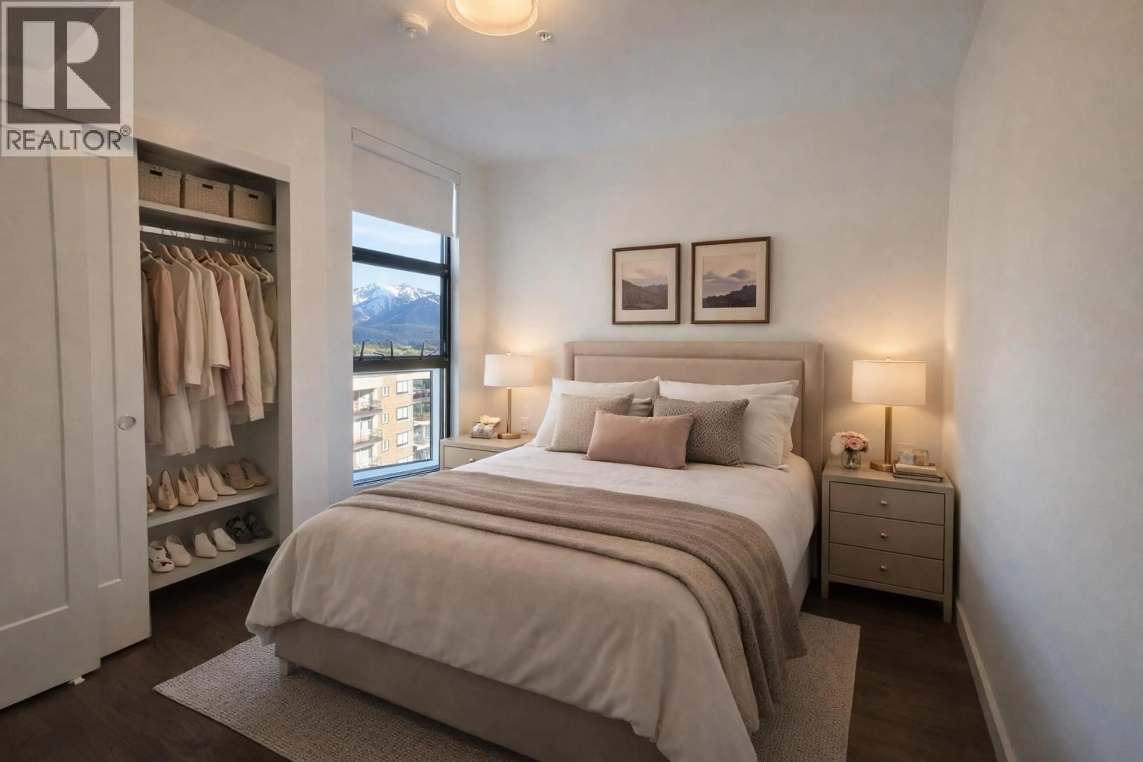 Bedroom with bed, unknown for 501 - 2446 SHAUGHNESSY STREET, Port Coquitlam British Columbia V3C3E5