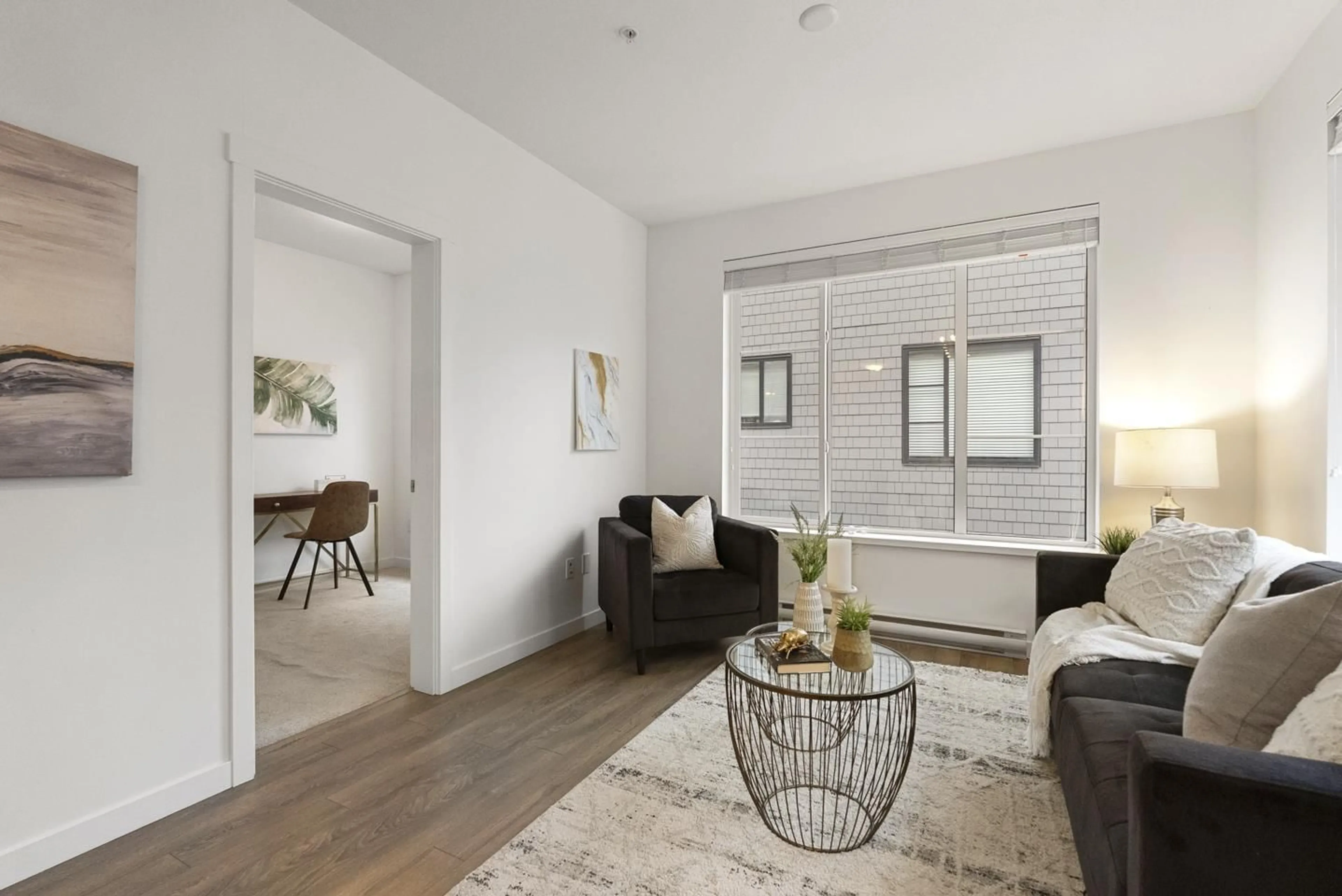 Living room with furniture, unknown for 408 - 15835 85 AVENUE, Surrey British Columbia V4N6W6