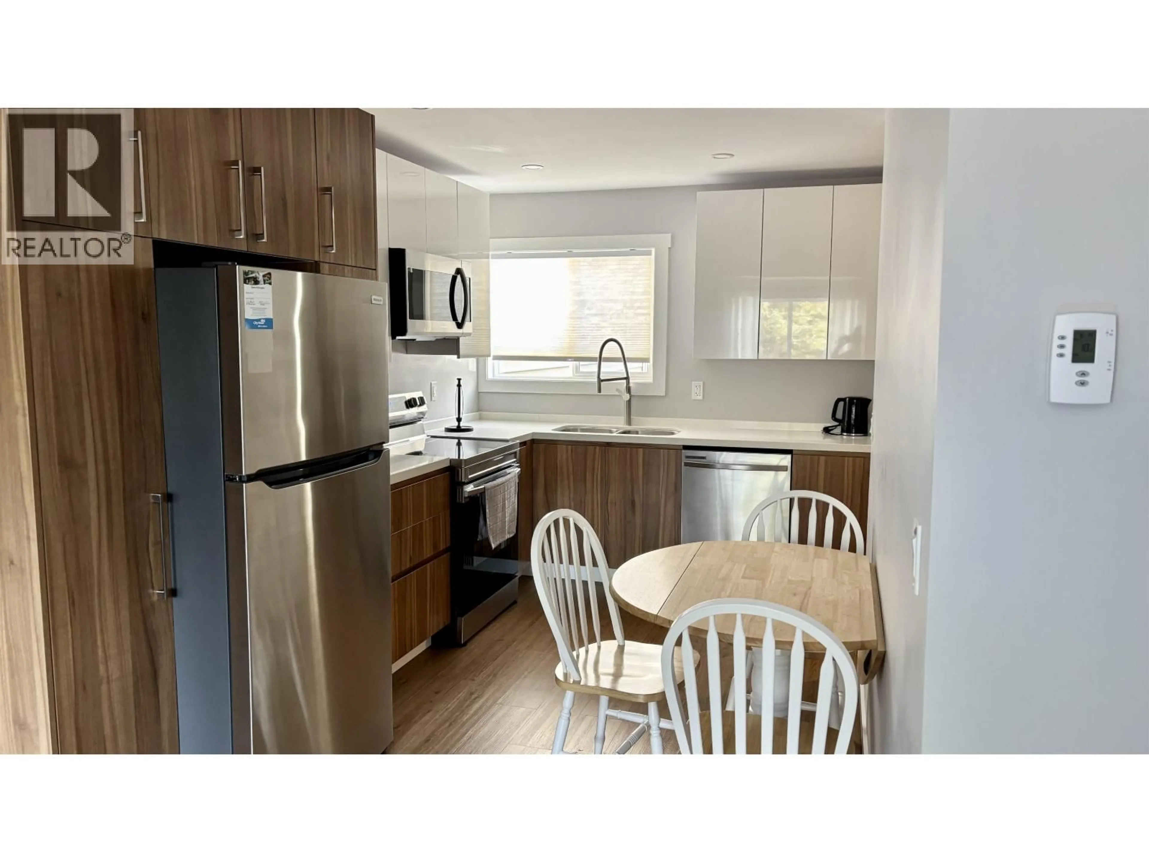 Standard kitchen, wood/laminate floor for 7 - 1425 NALABILA BOULEVARD, Kitimat British Columbia V8C1E4