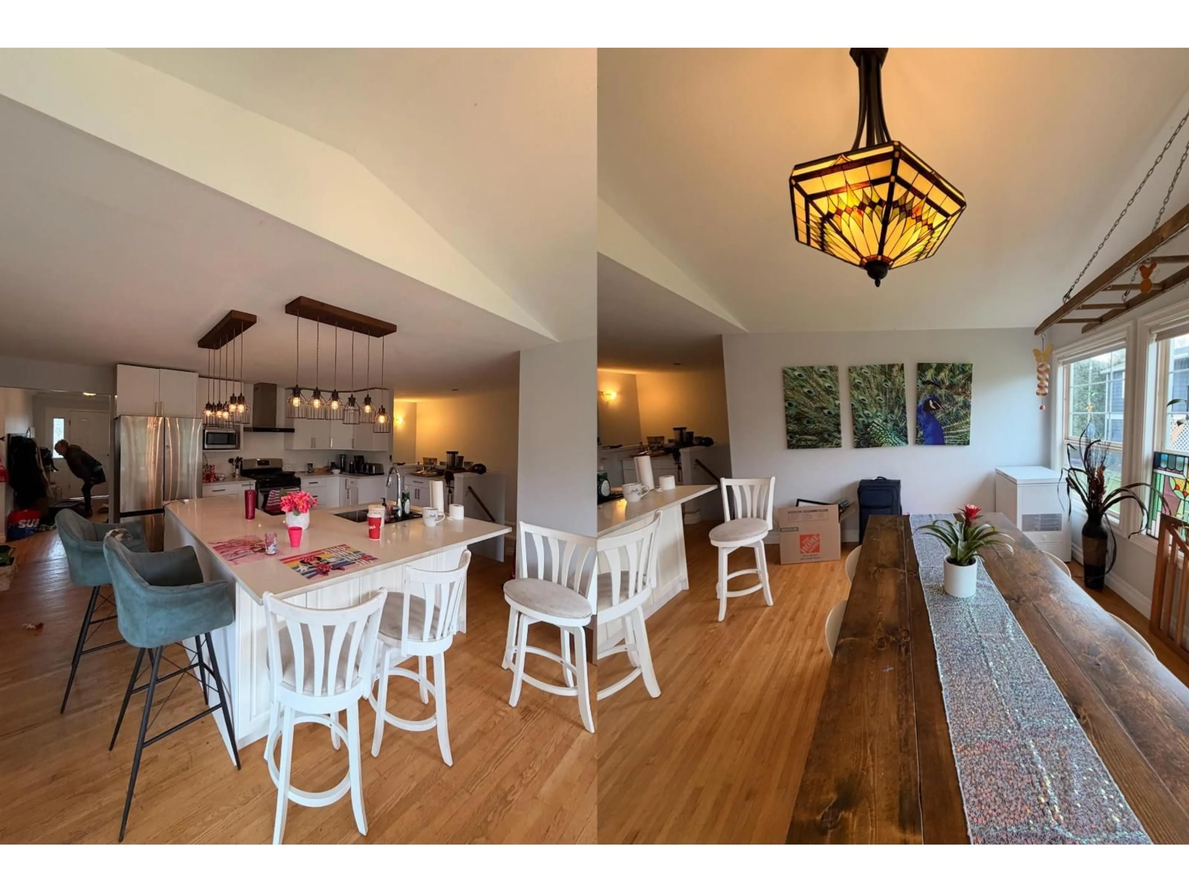 Dining room, wood/laminate floor for 6345 EDSON DRIVE, Chilliwack British Columbia V2R4C1