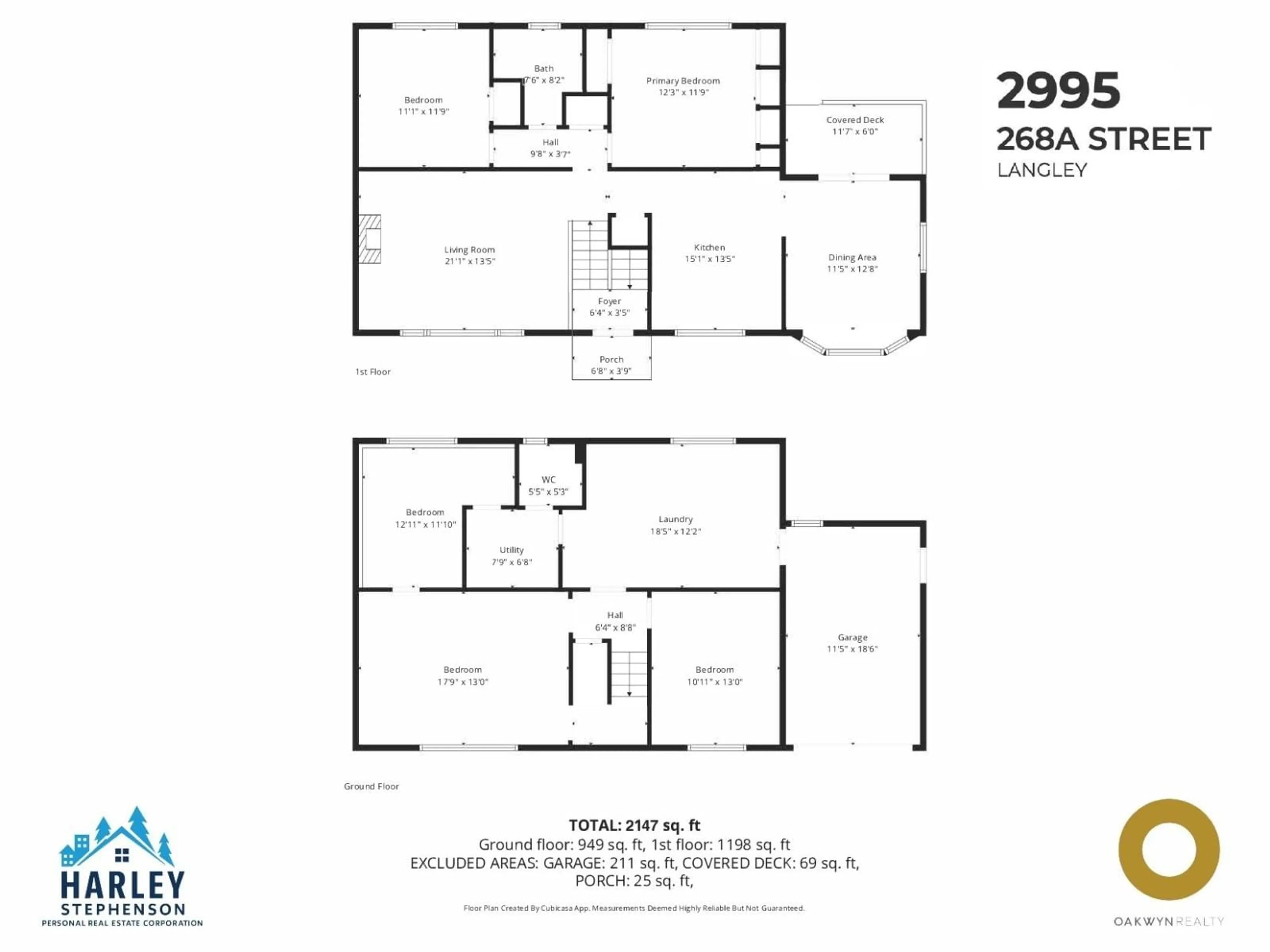 Floor plan for 2995 268A STREET, Langley British Columbia V4W3B9