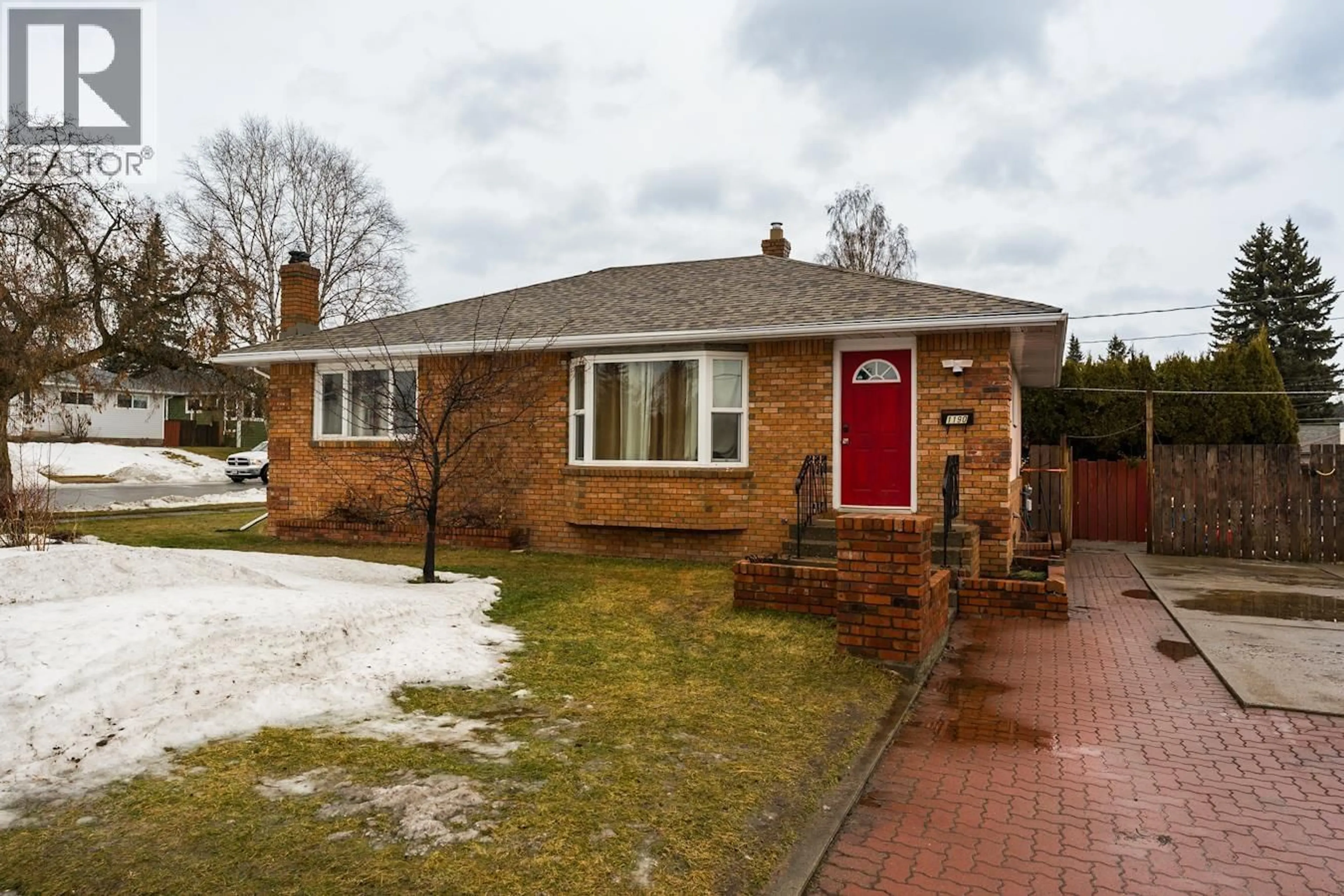 Home with brick exterior material, street for 1190 EWERT STREET, Prince George British Columbia V2M2P2