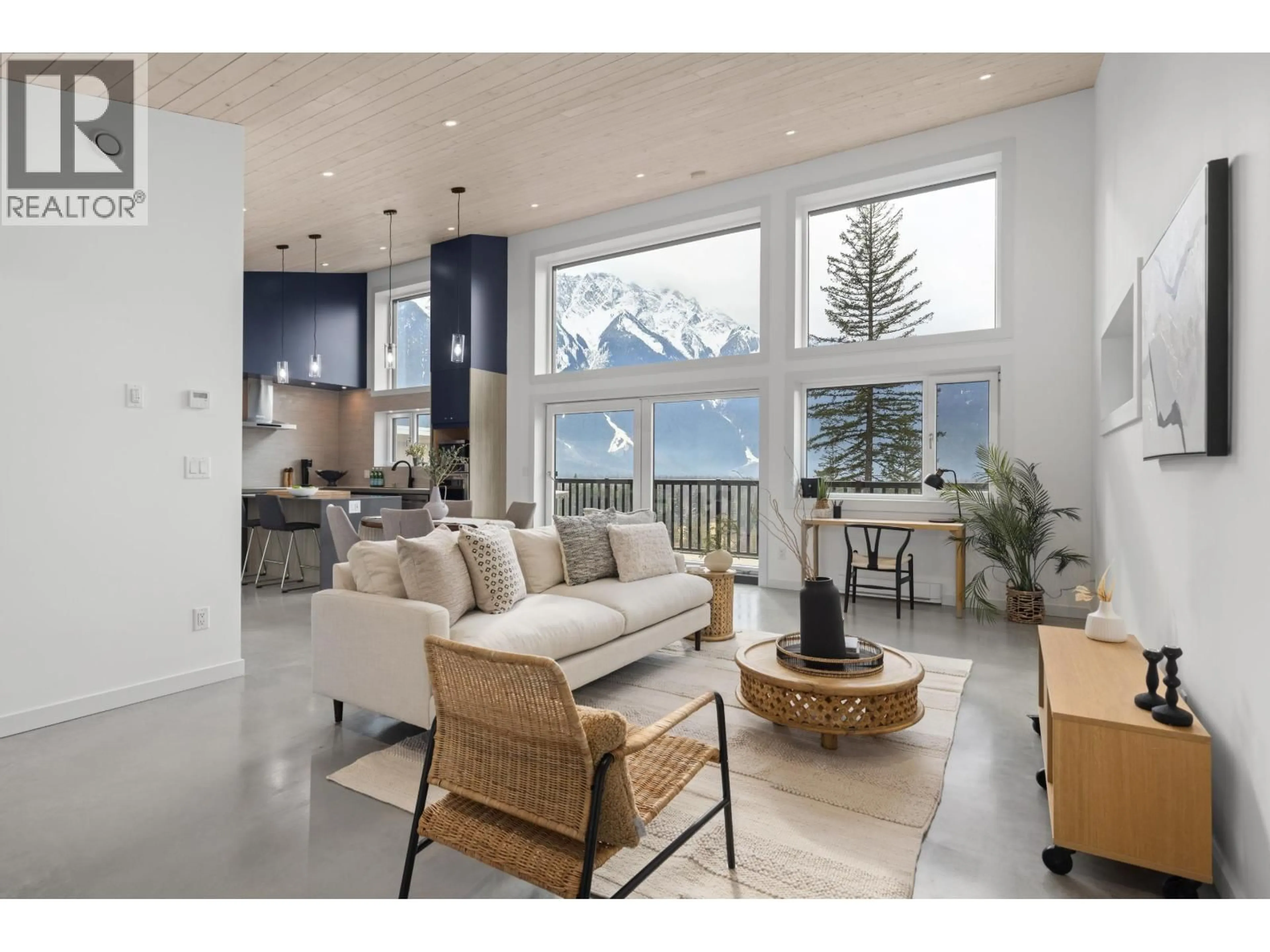 Living room with furniture, unknown for 7666 CERULEAN DRIVE, Pemberton British Columbia V0N2L3