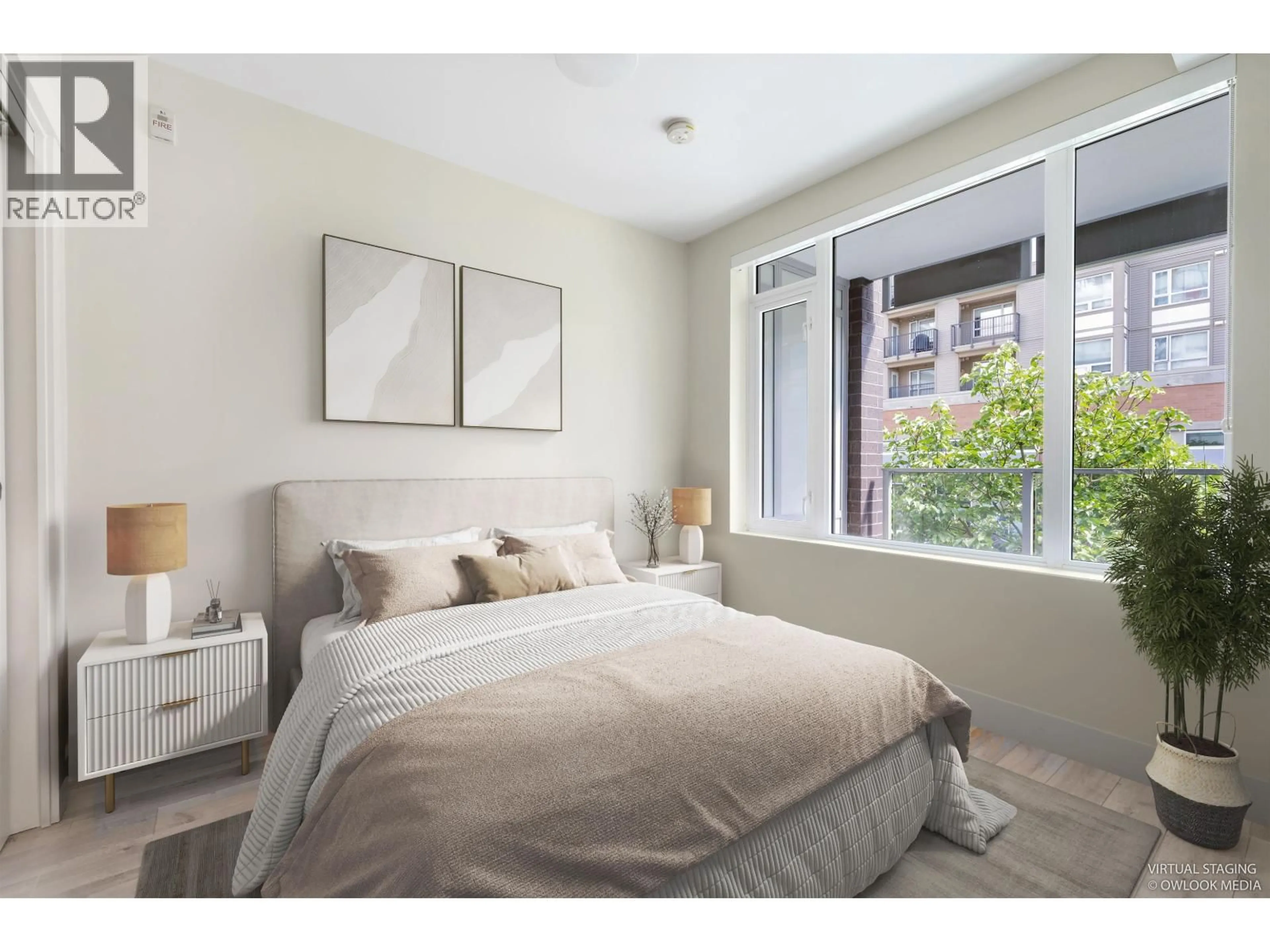 Bedroom with bed, unknown for 206 - 10780 NO. 5 ROAD, Richmond British Columbia V6W0B8