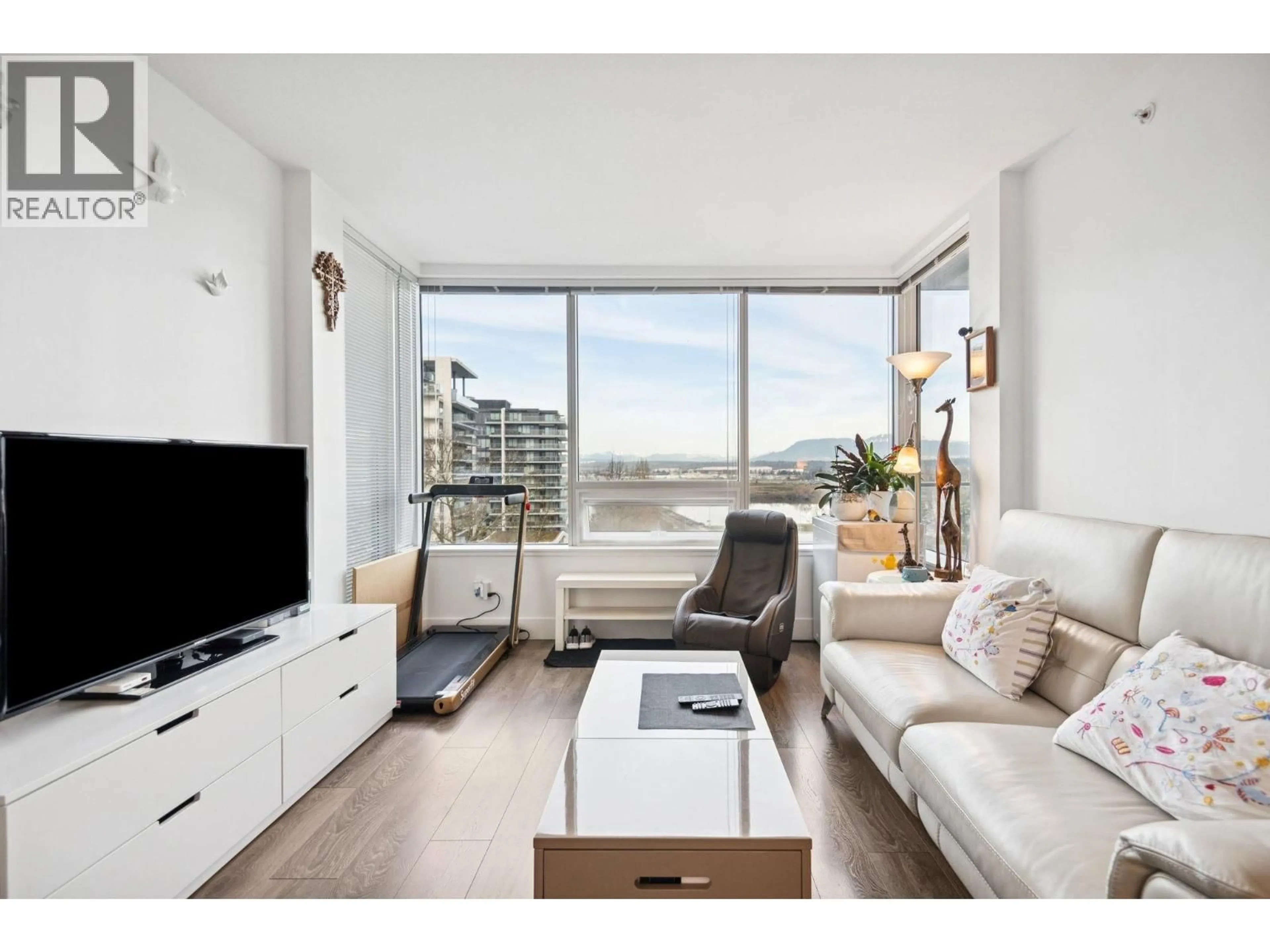 Living room with furniture, unknown for 1110 - 5233 GILBERT ROAD, Richmond British Columbia V7C0B3