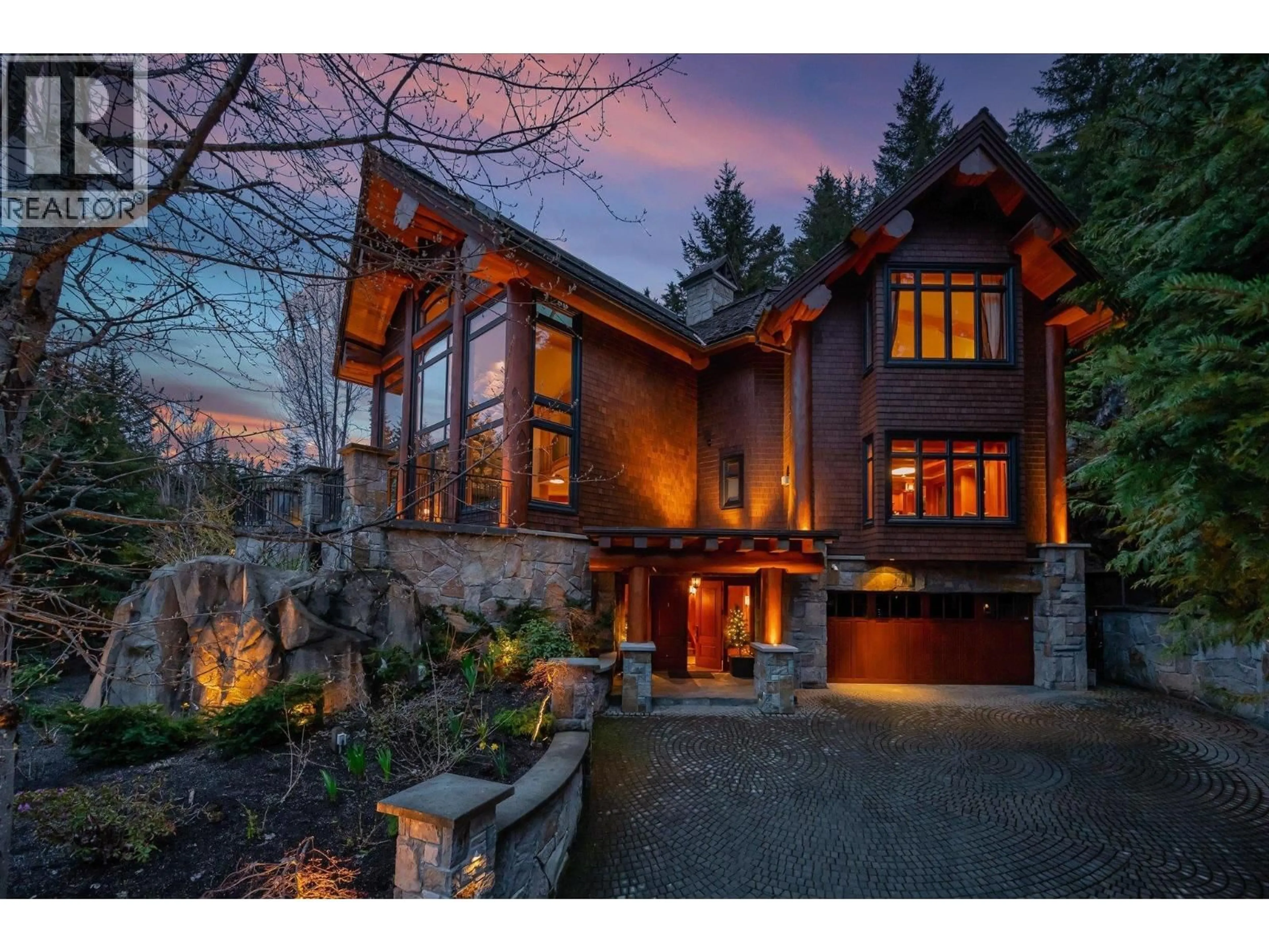 Home with brick exterior material, mountain view for 7425 TREETOP LANE, Whistler British Columbia V8E0E9