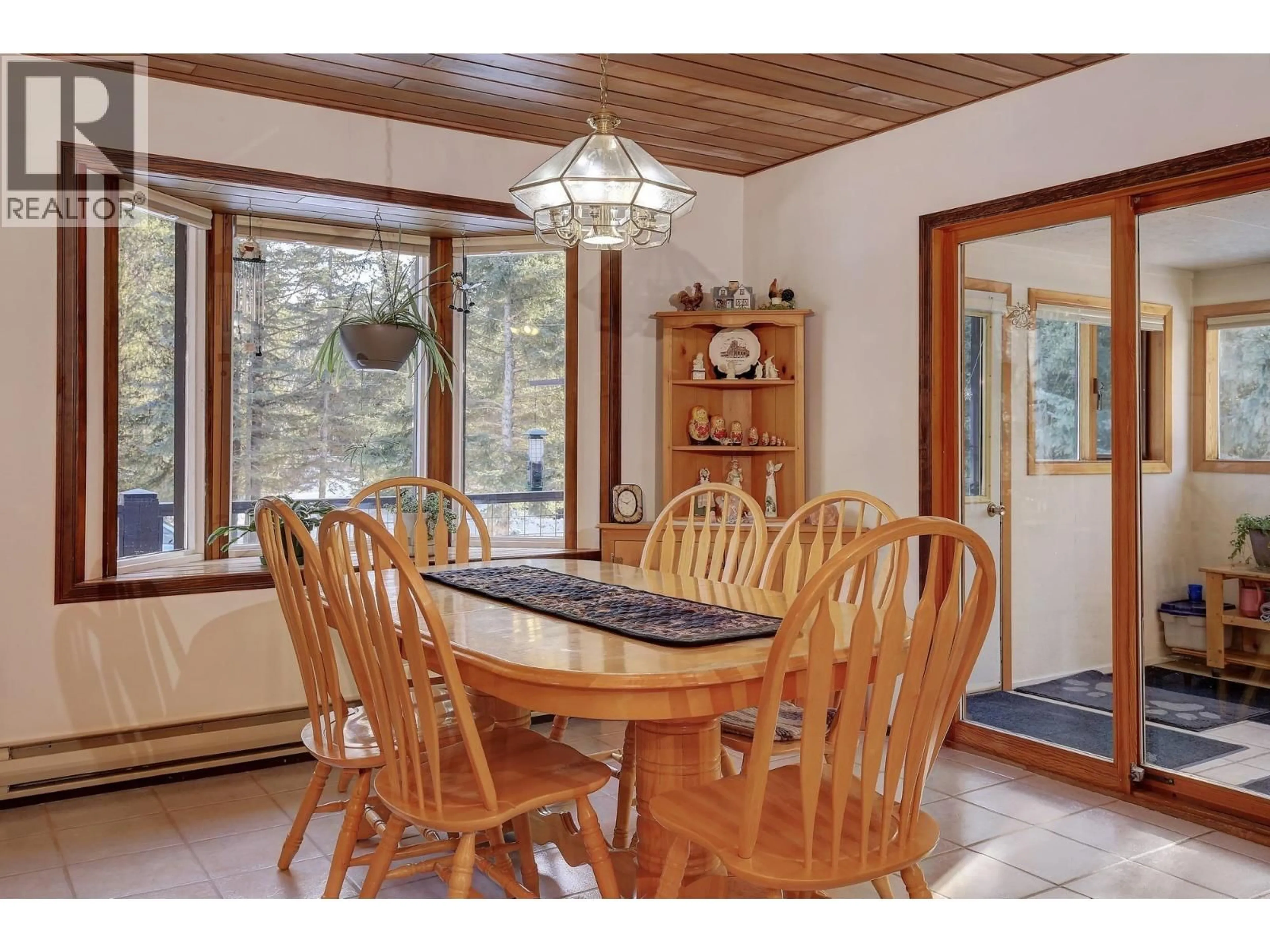 Dining room, wood/laminate floor for 5683 LOWDEN ROAD, Horsefly British Columbia V0L1L0