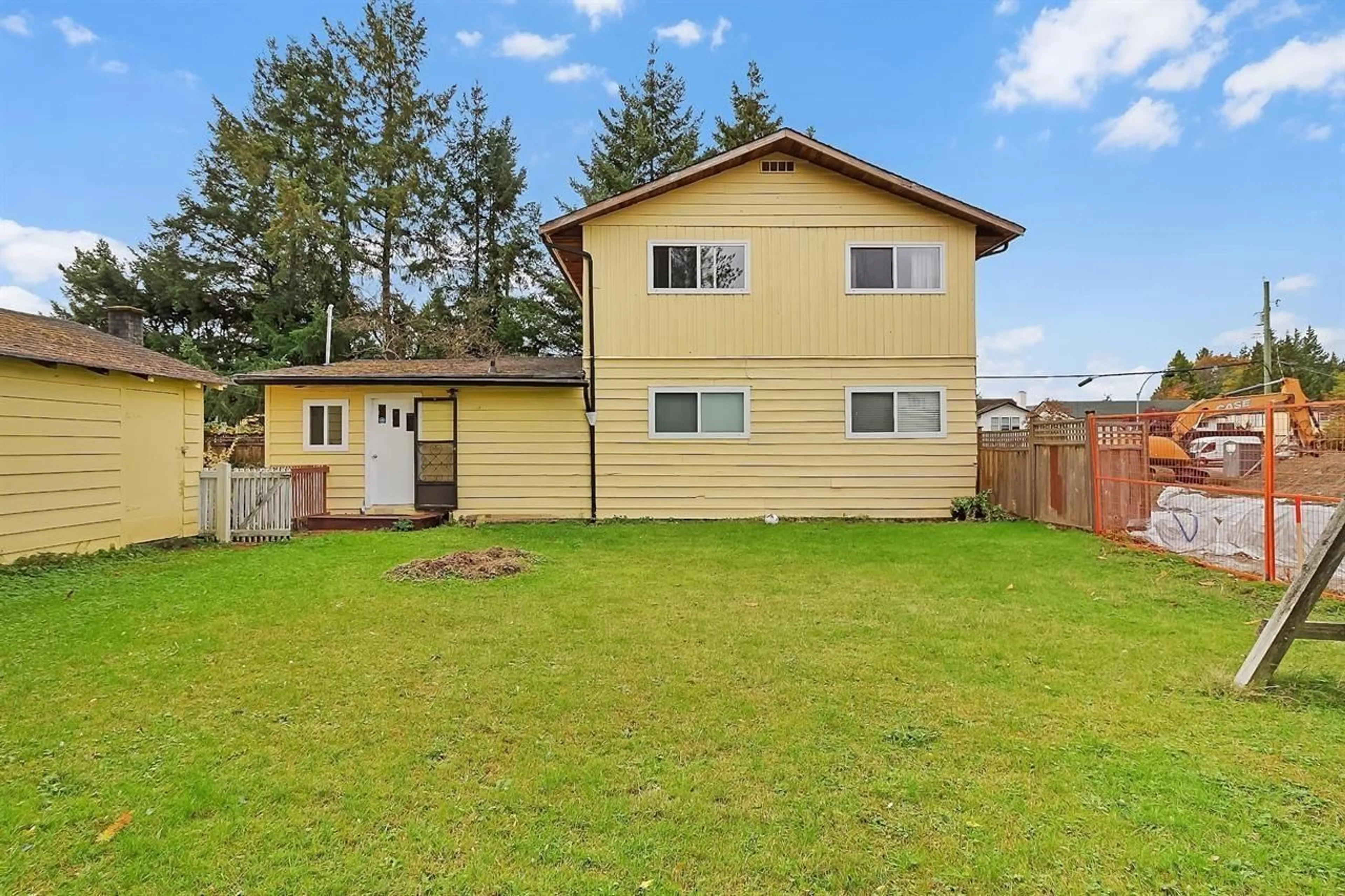 Home with vinyl exterior material, street for 8454 BROOKE ROAD, Delta British Columbia V4C4G1