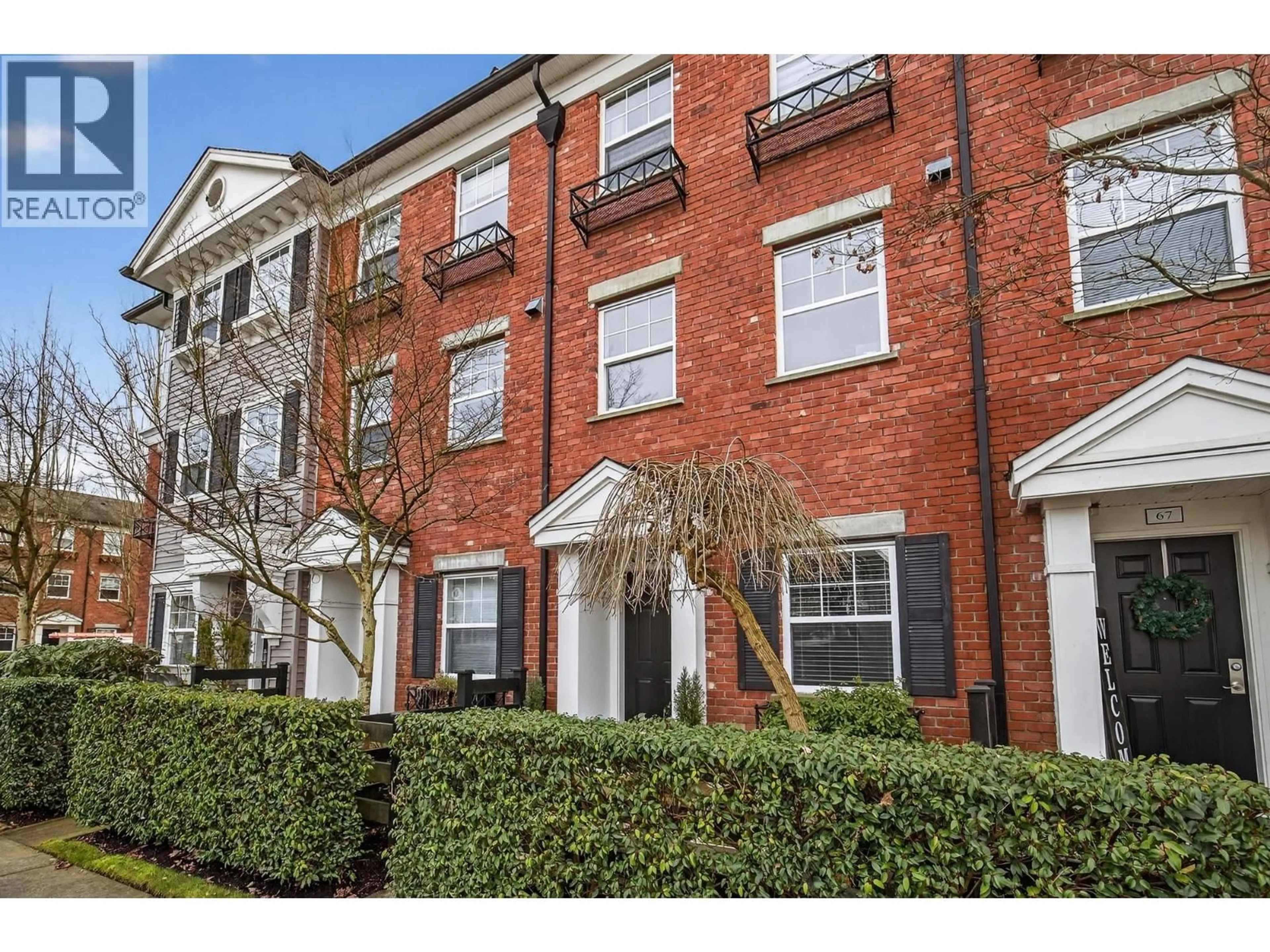 Home with brick exterior material, street for 68 - 11067 BARNSTON VIEW ROAD, Pitt Meadows British Columbia V3Y2X3