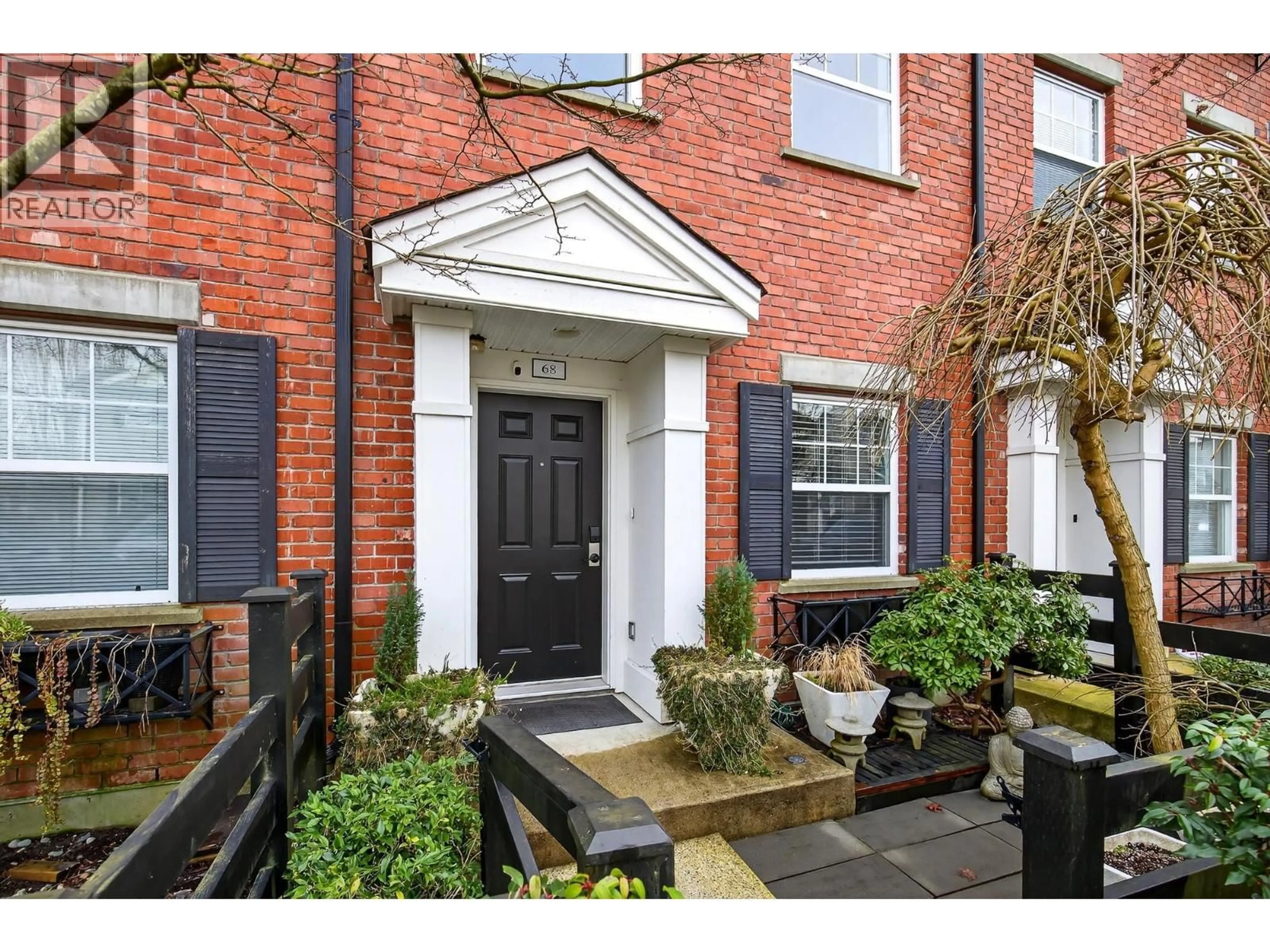 Home with brick exterior material, street for 68 - 11067 BARNSTON VIEW ROAD, Pitt Meadows British Columbia V3Y2X3