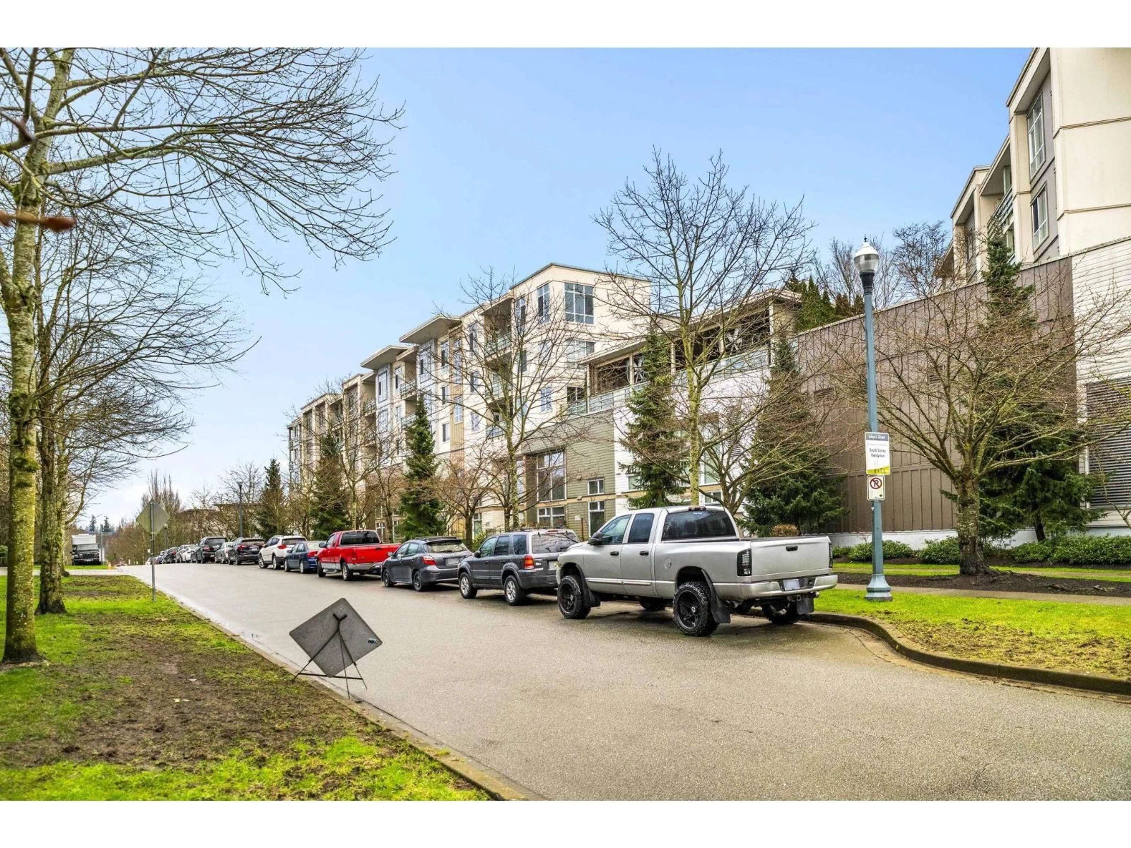 A pic from outside/outdoor area/front of a property/back of a property/a pic from drone, street for 217 - 15850 26 AVENUE, Surrey British Columbia V3Z2N6