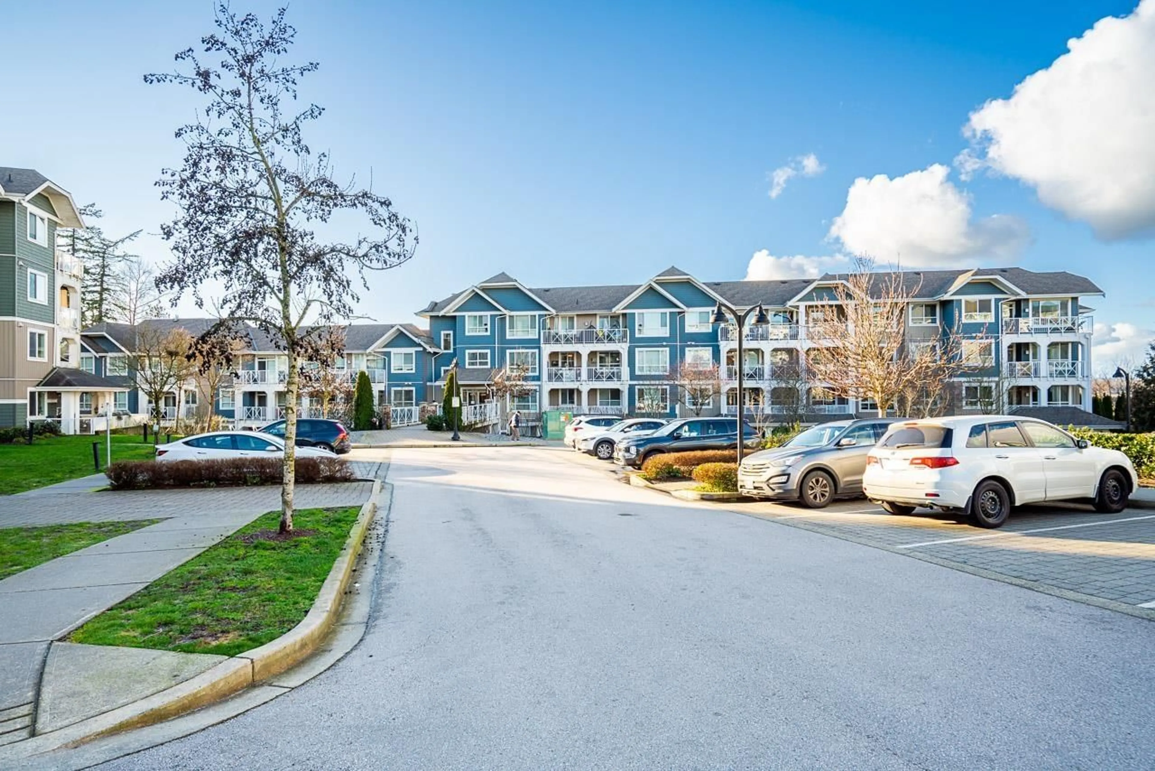 A pic from outside/outdoor area/front of a property/back of a property/a pic from drone, mountain view for 313 - 16380 64 AVENUE, Surrey British Columbia V3S6X6