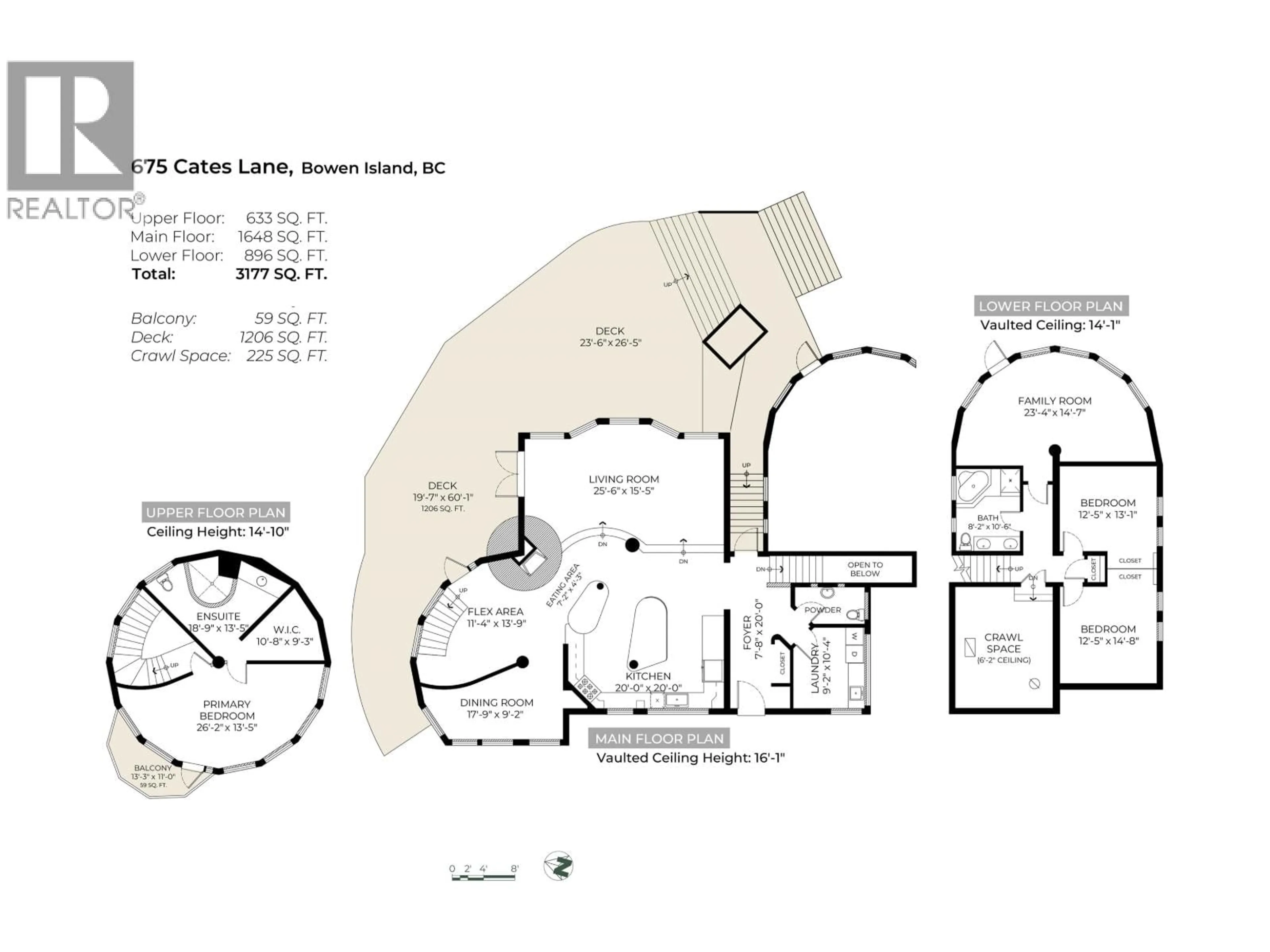 Floor plan for 675 CATES LANE, Bowen Island British Columbia V0N1G2