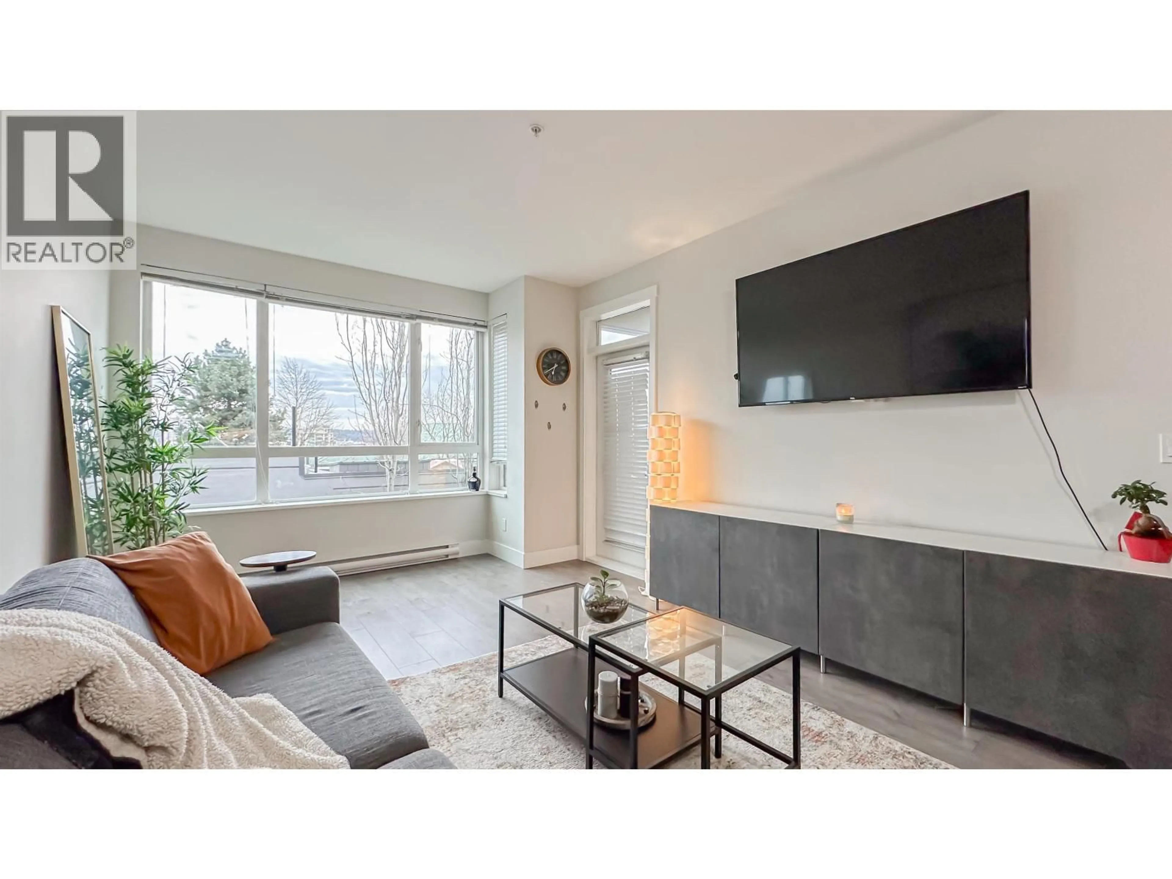 Living room with furniture, unknown for 203 - 1306 FIFTH AVENUE, New Westminster British Columbia V3M0K5