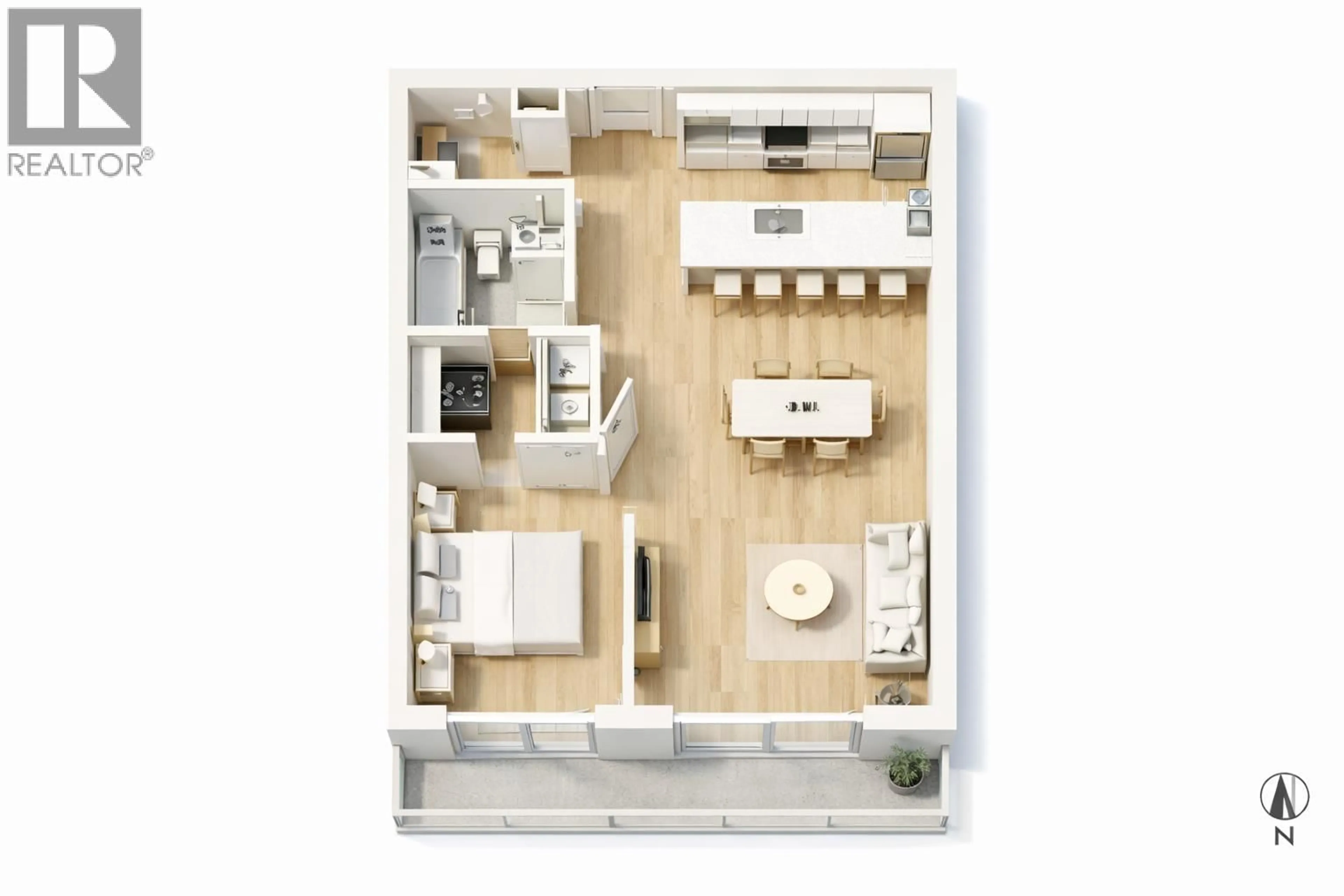 Floor plan for 308 - 22226 BROWN AVENUE, Maple Ridge British Columbia V2X4R2
