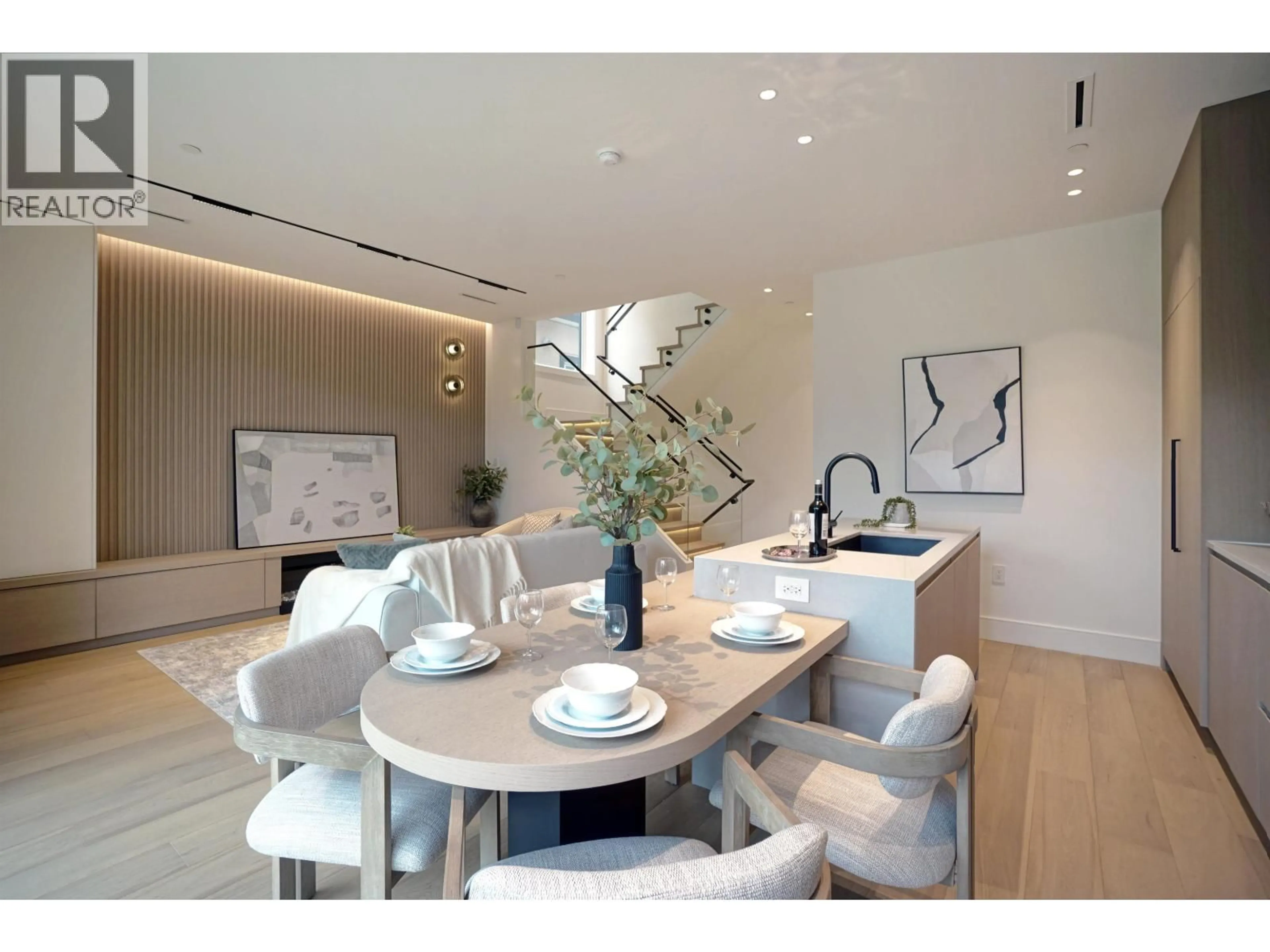 Dining room, wood/laminate floor for 1 - 4634 15TH AVENUE, Vancouver British Columbia V0V0V0