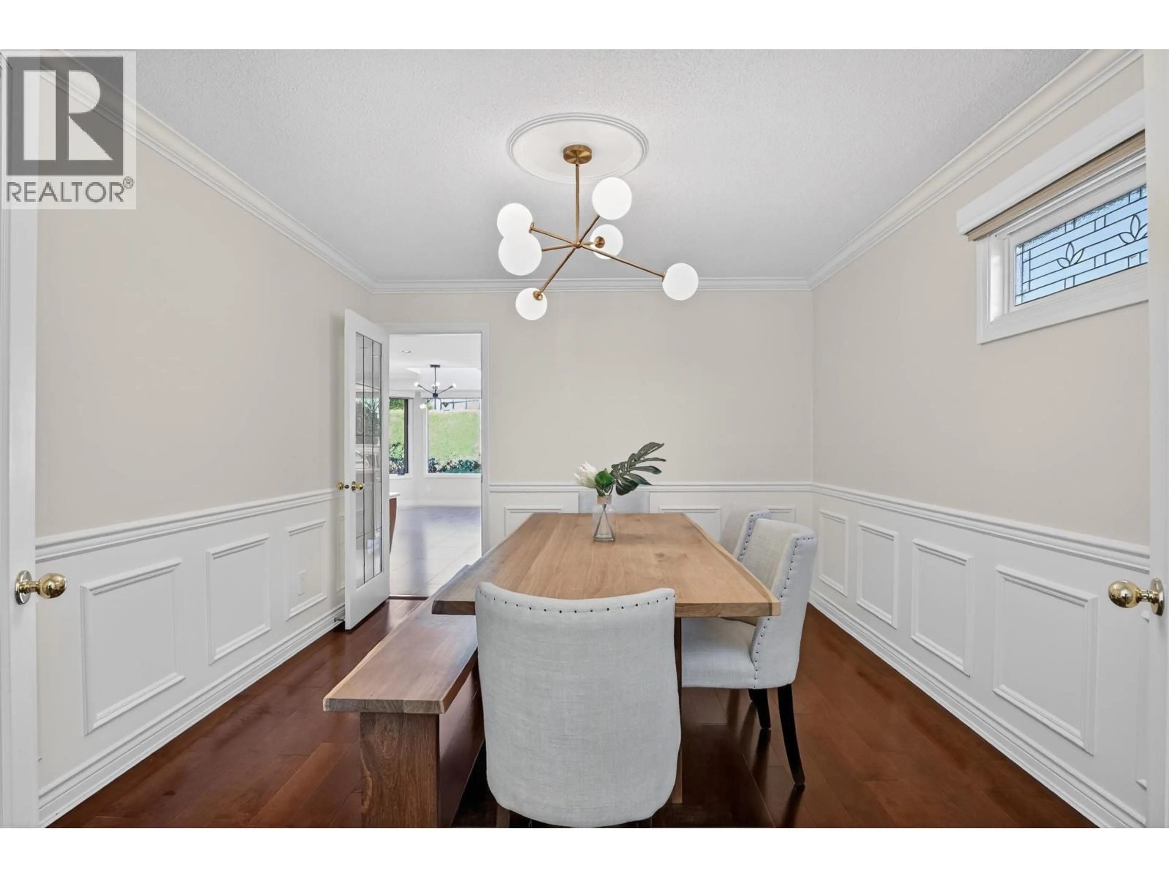 Dining room, wood/laminate floor for 5551 FLOYD AVENUE, Richmond British Columbia V7E5L9