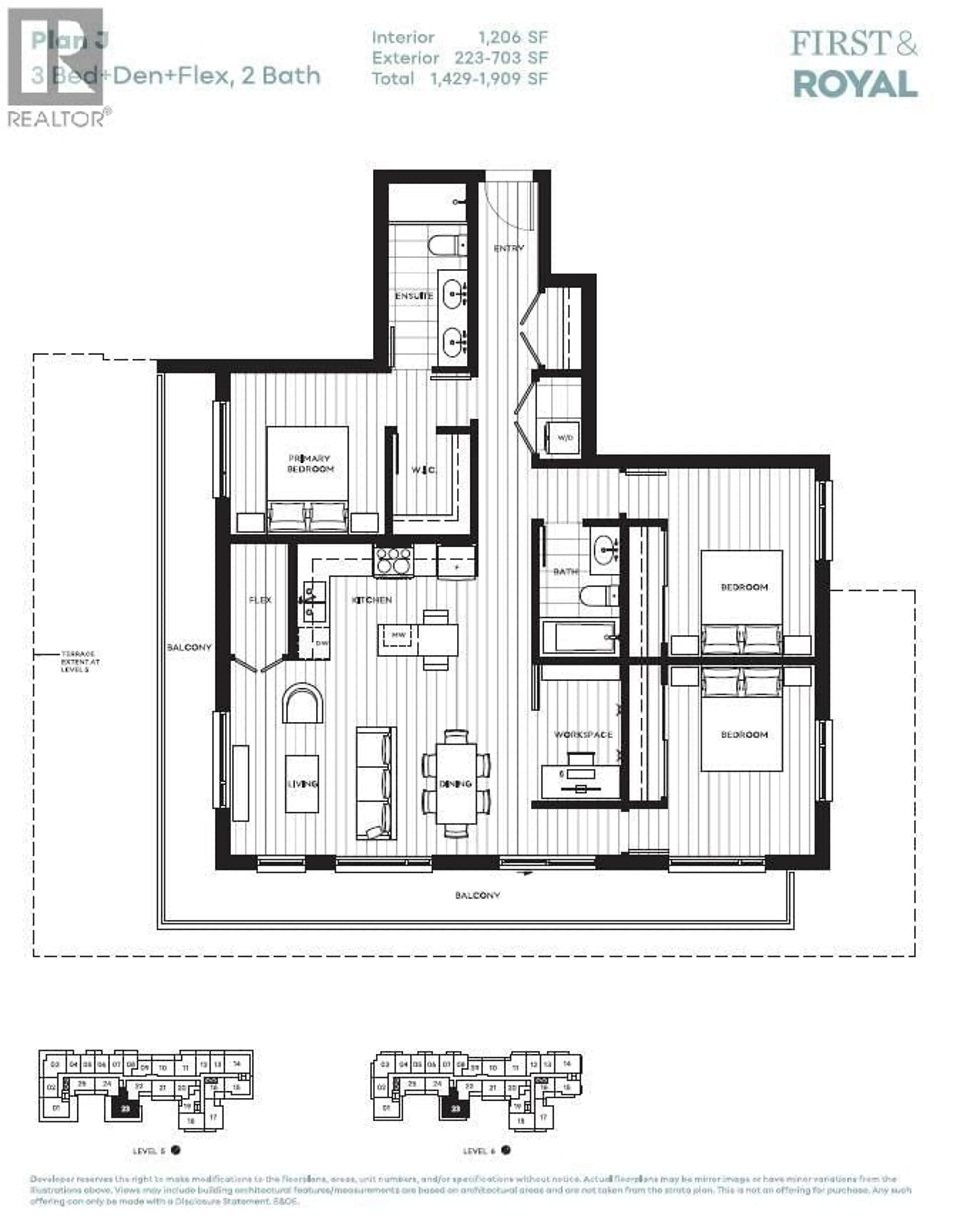 Floor plan for 523 - 82 FIRST STREET, New Westminster British Columbia V3L2G1