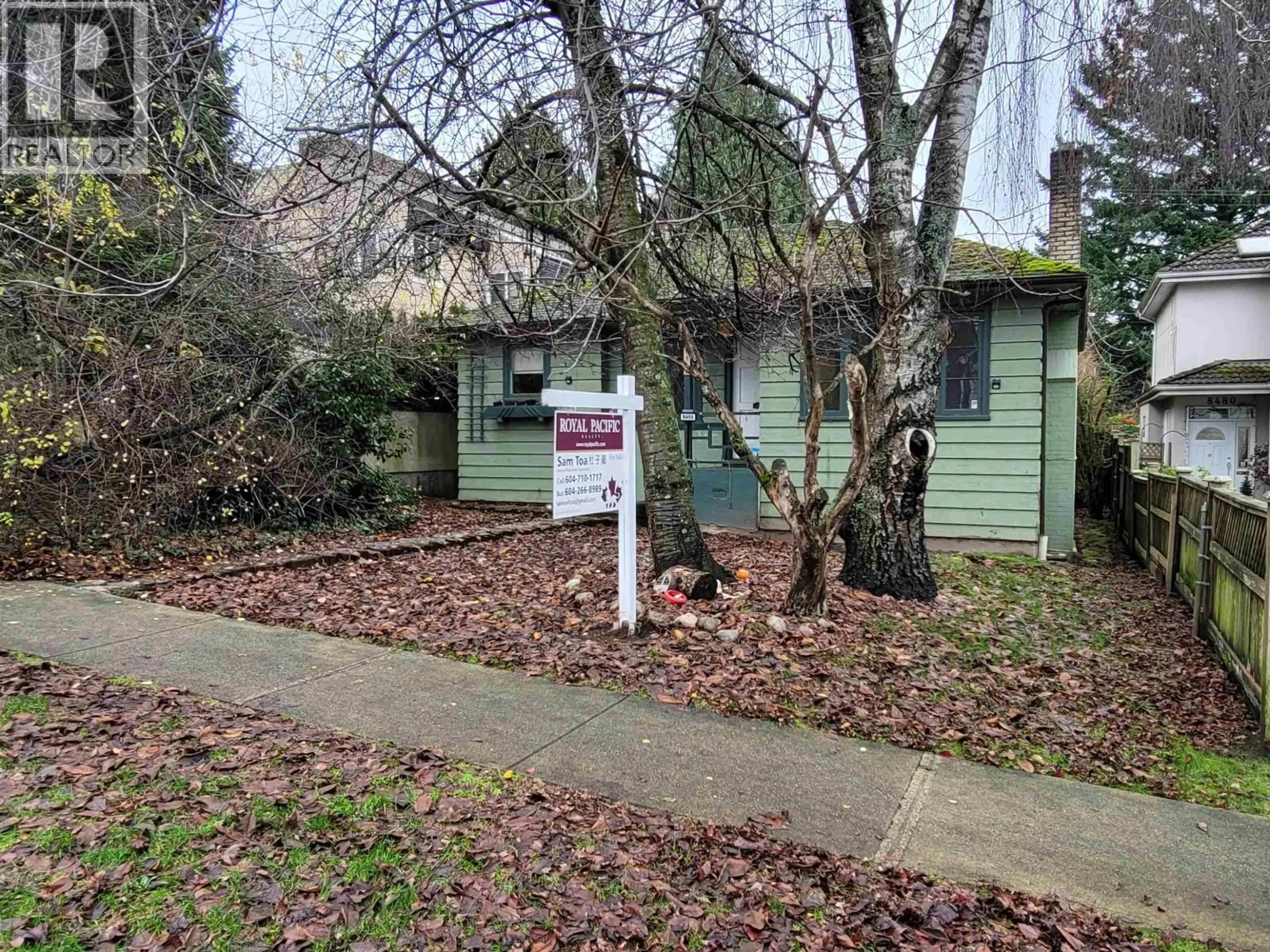 Unknown for 8468 HUDSON STREET, Vancouver British Columbia V6P4M4