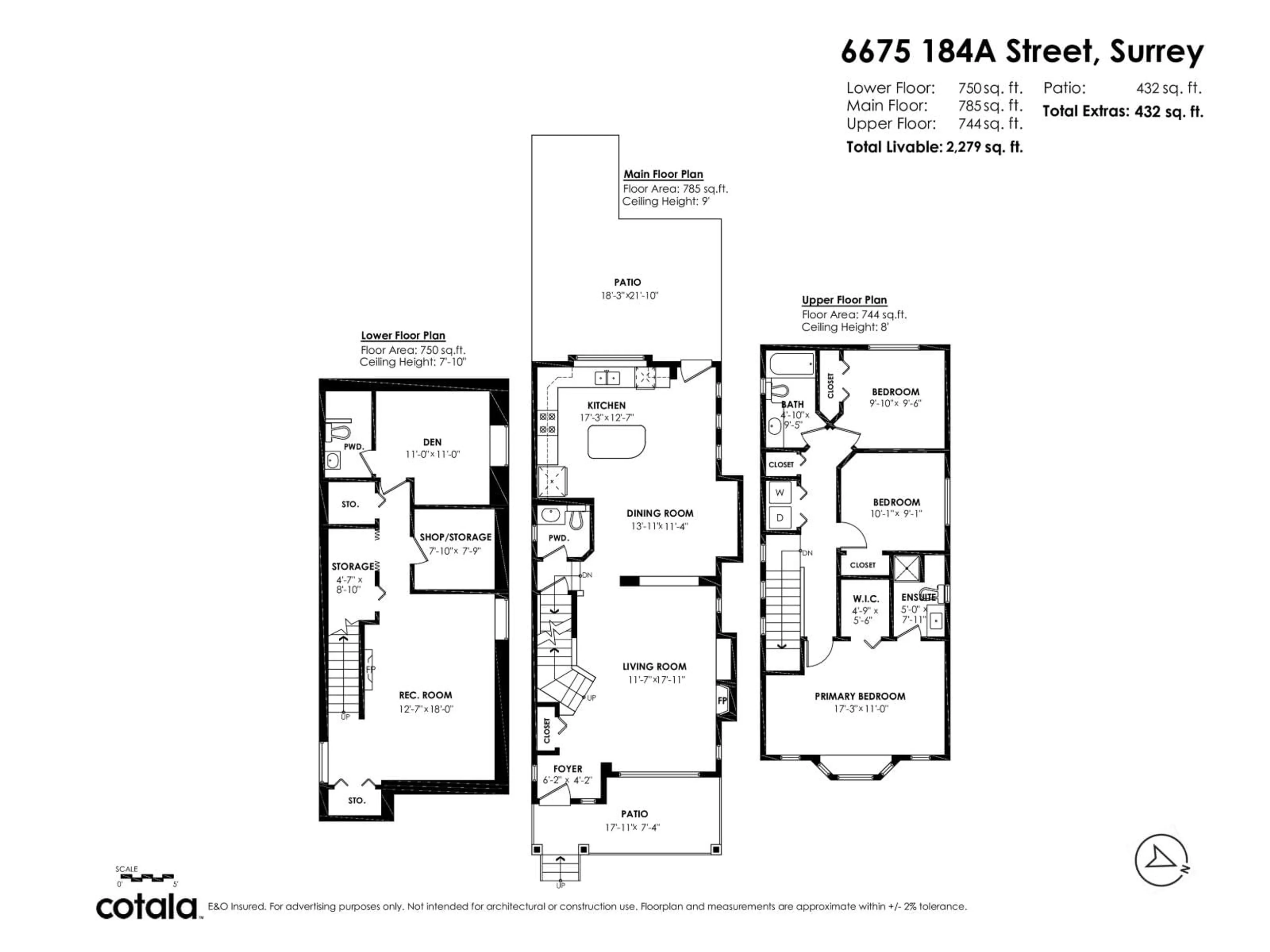 Floor plan for 6675 184A STREET, Surrey British Columbia V3S9A8