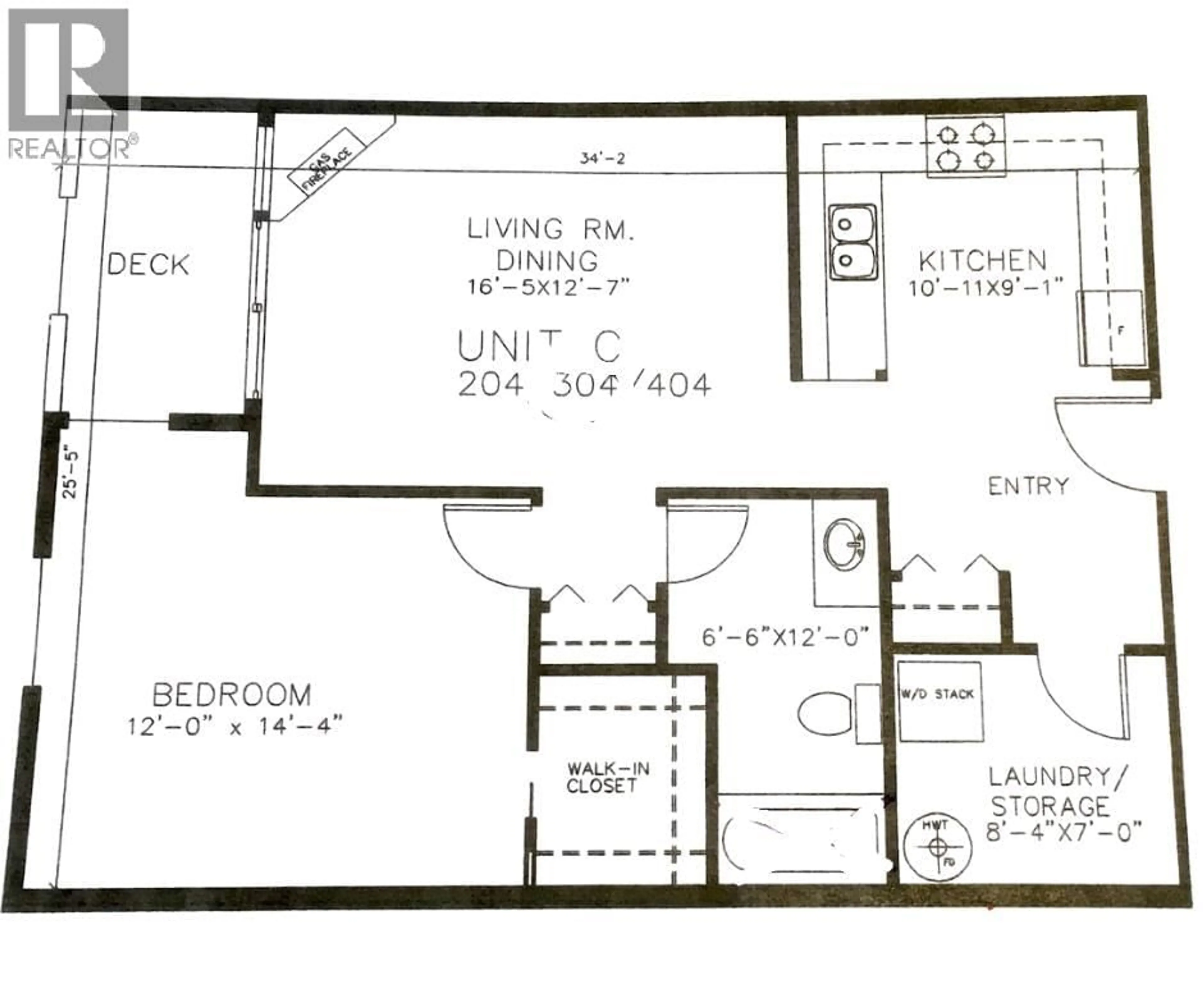Floor plan for 404 - 5631 INLET AVENUE, Sechelt British Columbia V7Z0J1