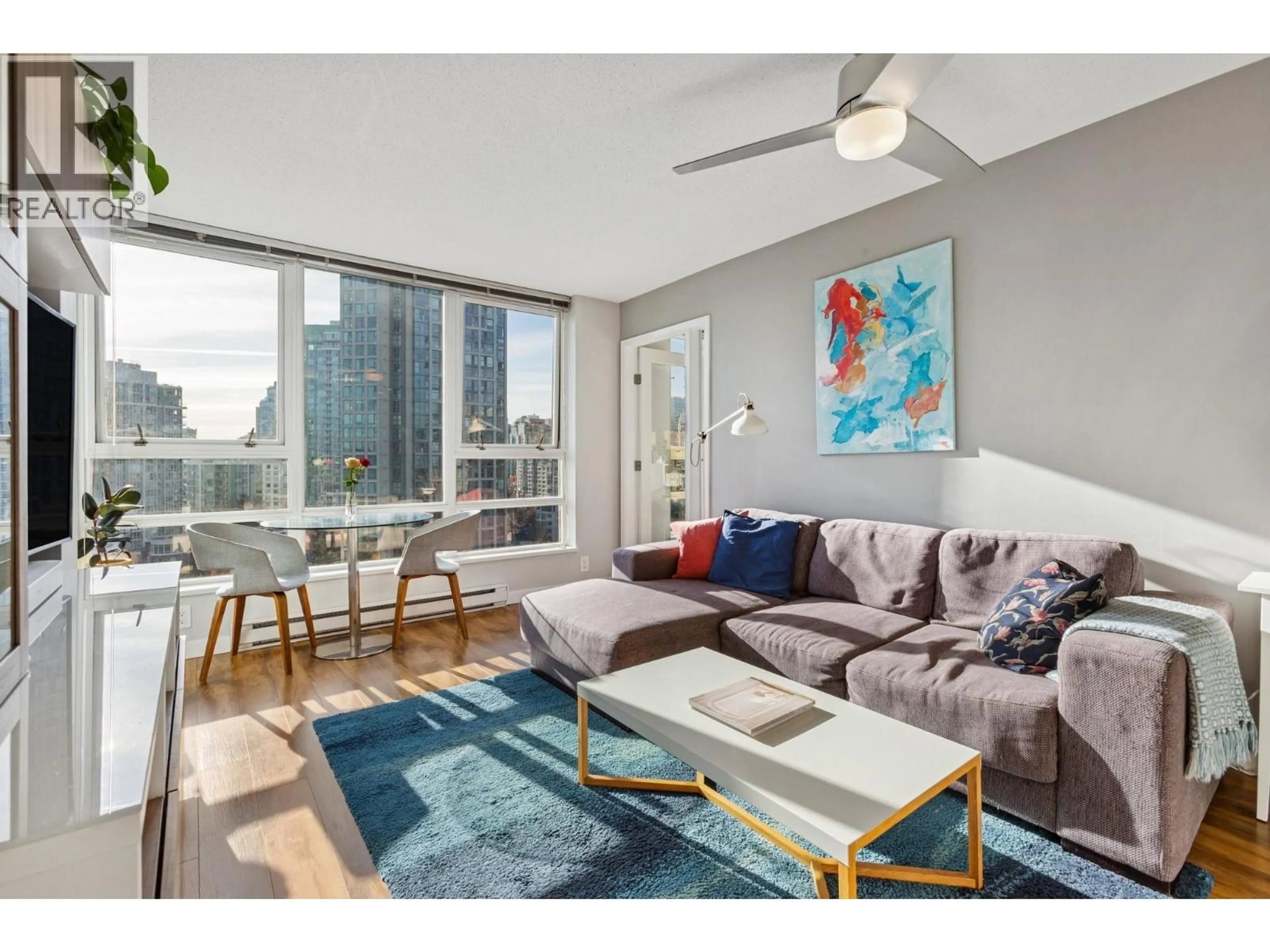 Living room with furniture, unknown for 1711 - 939 EXPO BOULEVARD, Vancouver British Columbia V6Z3G7