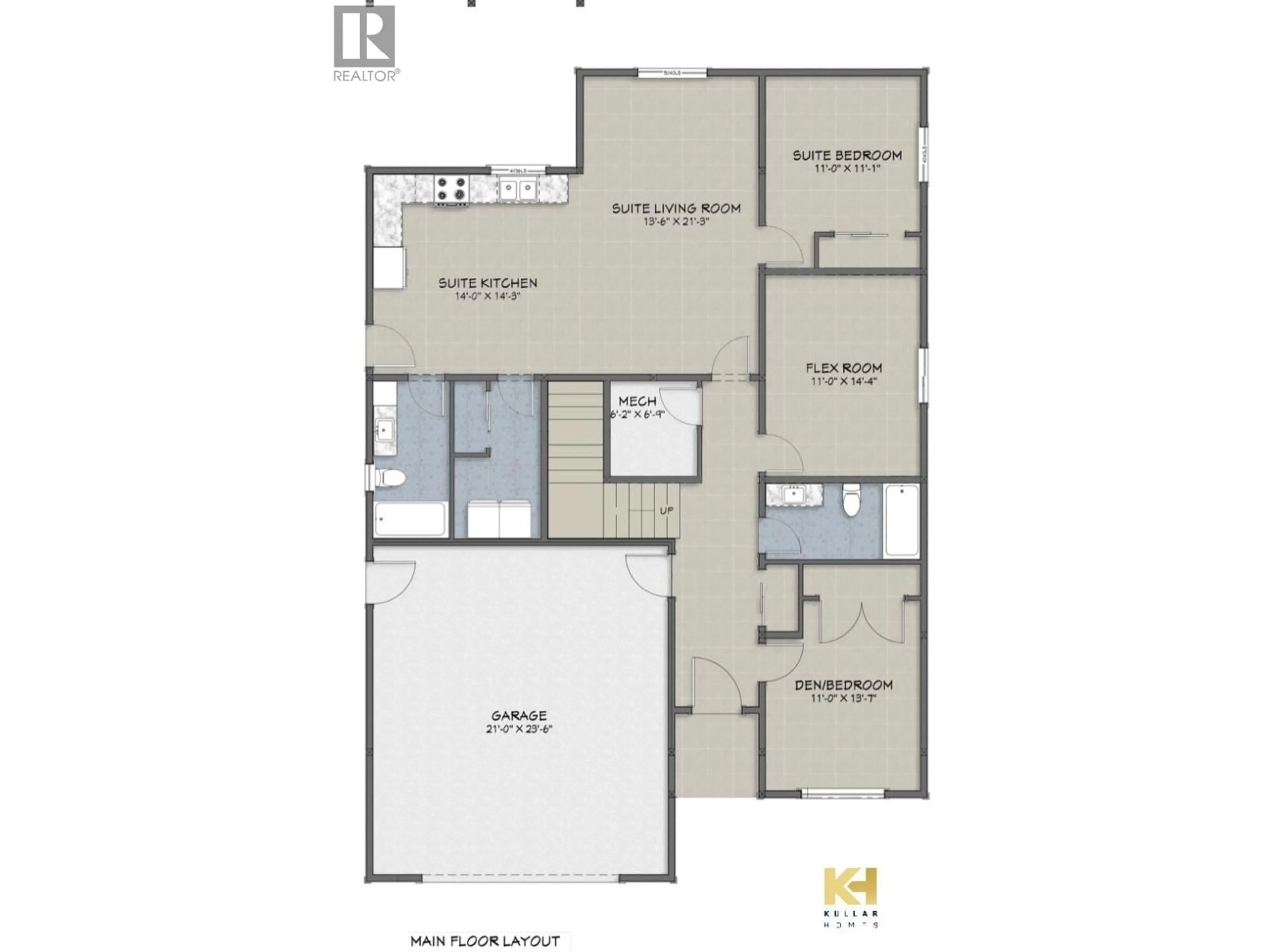Floor plan for 2665 PEBBLE CREEK BOULEVARD, Prince George British Columbia V2K0B9