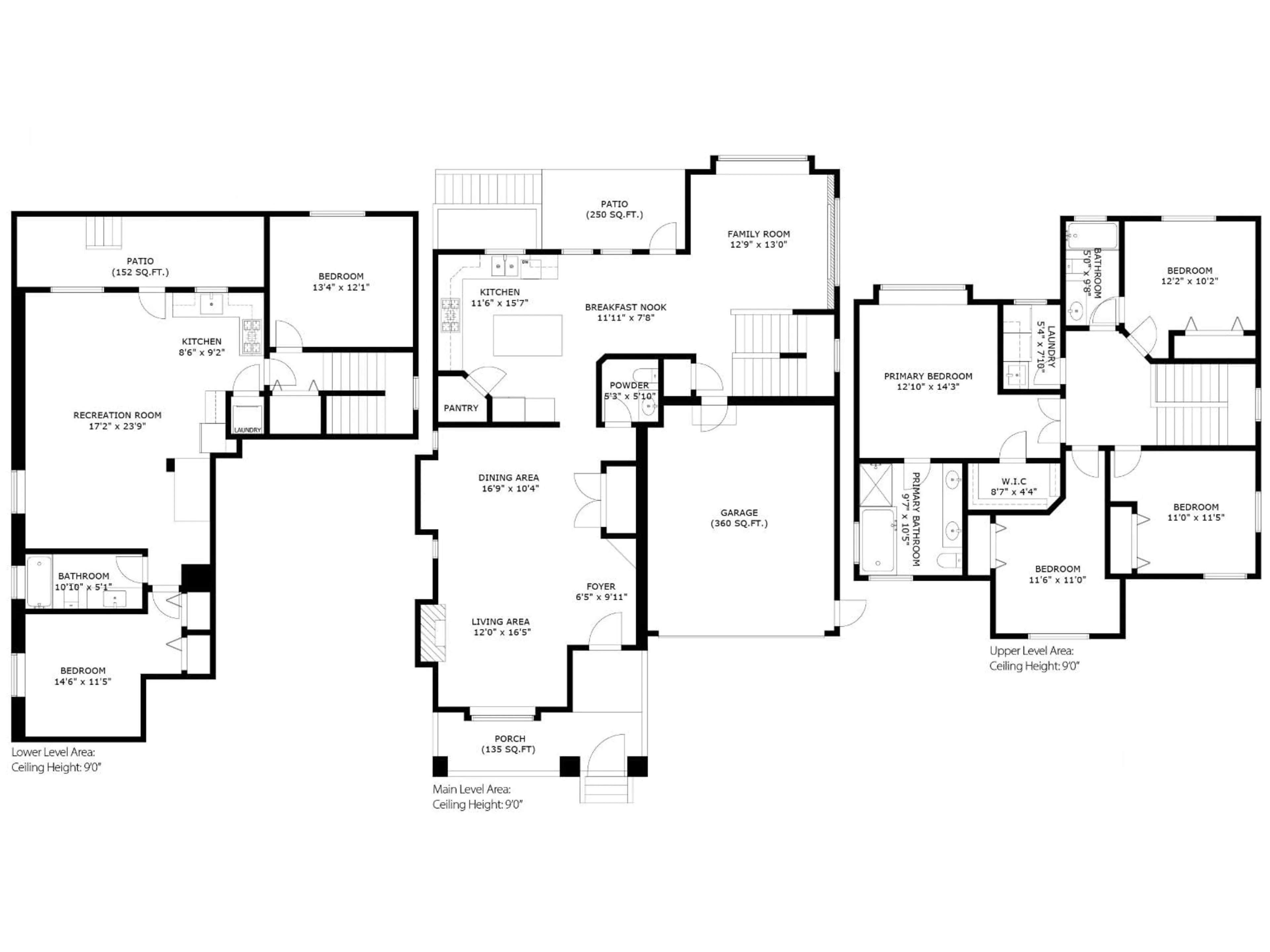 Floor plan for 6060 145A STREET, Surrey British Columbia V3S4R5