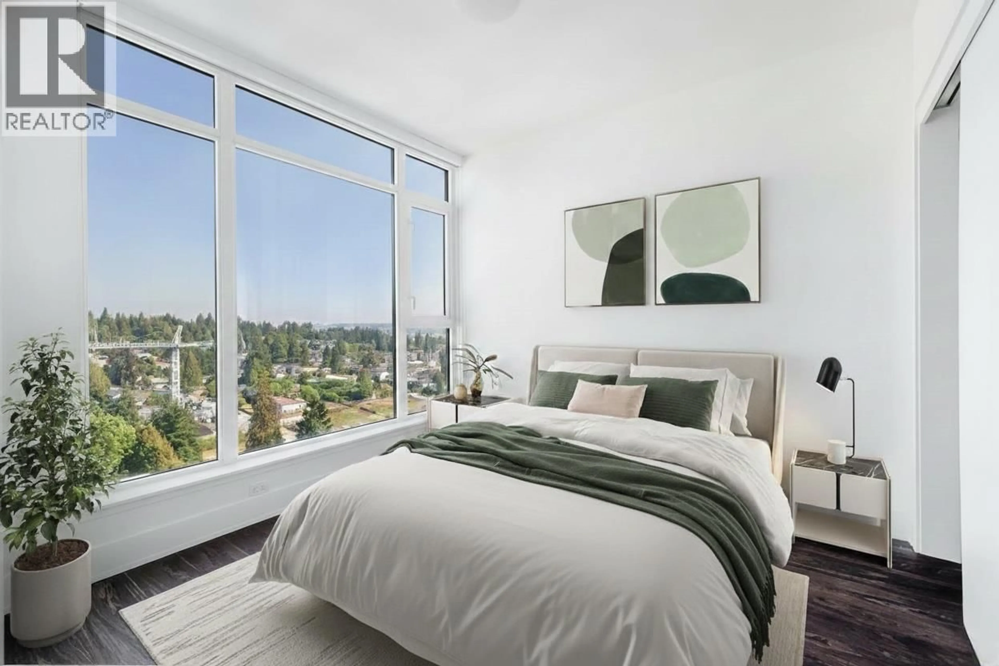 Bedroom with bed, unknown for 1305 - 450 WESTVIEW STREET, Coquitlam British Columbia V3K6C3