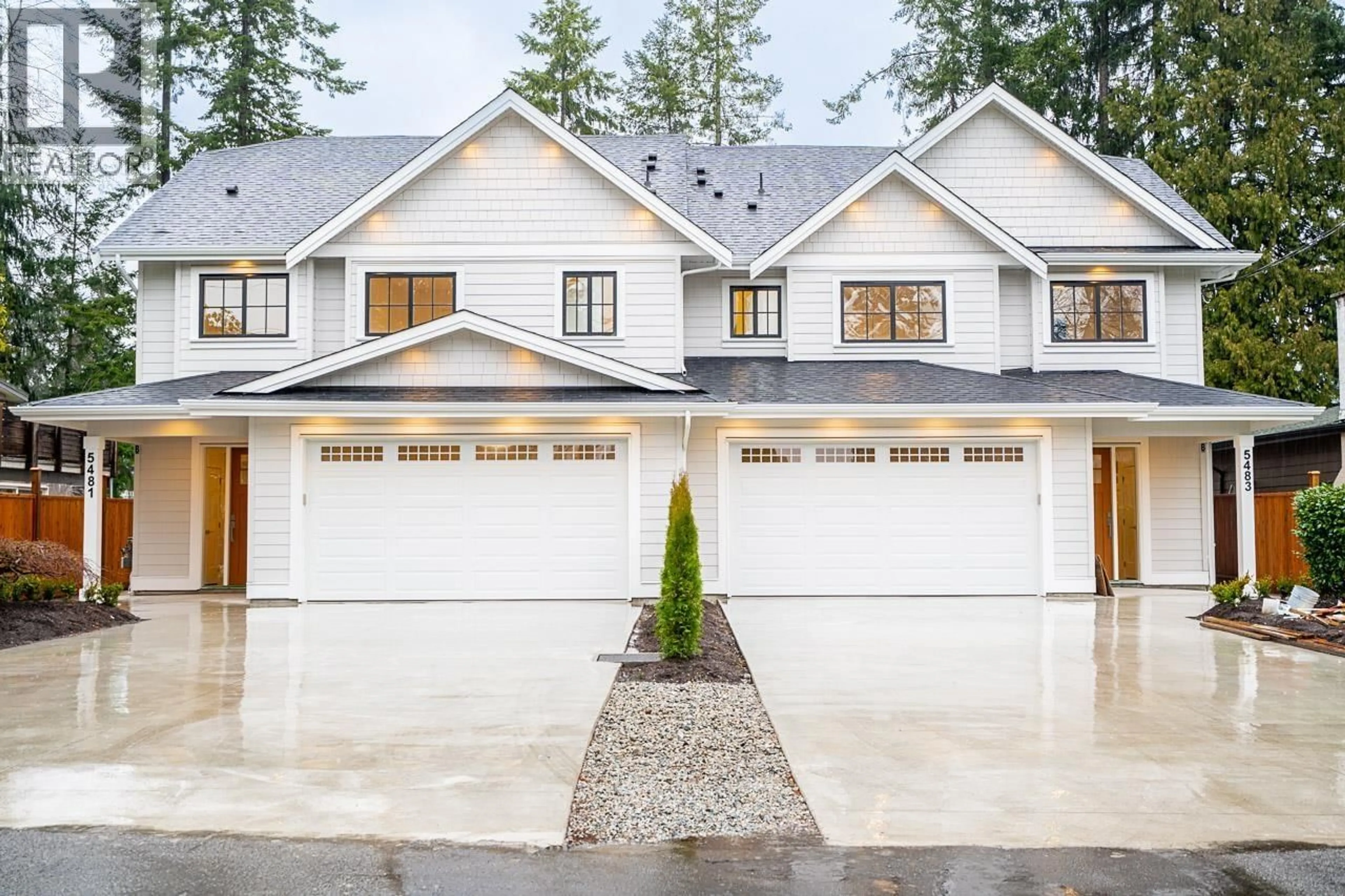 Home with vinyl exterior material, street for 5483 7 AVENUE, Delta British Columbia V4M1P7