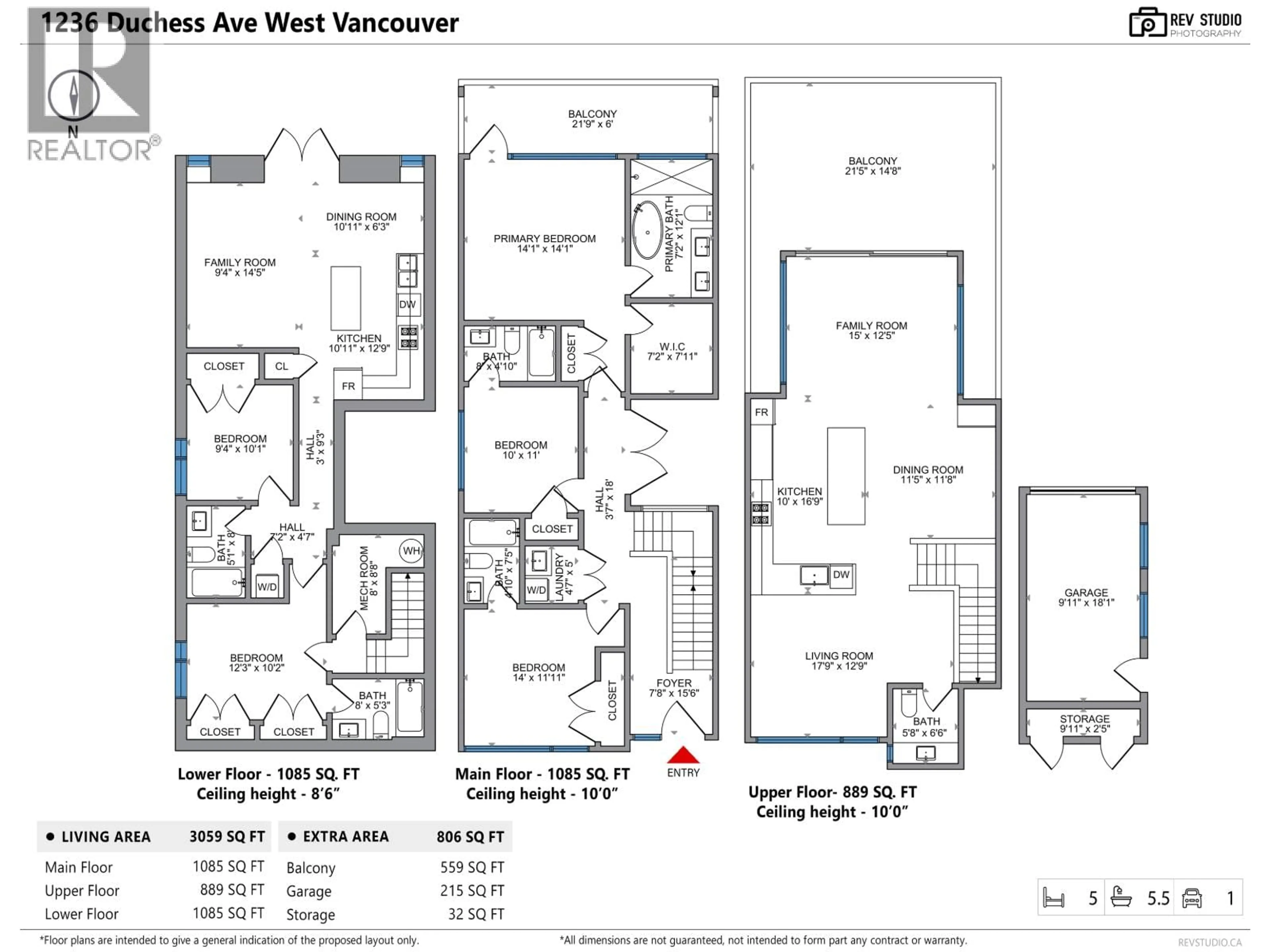 Floor plan for 1236 DUCHESS AVENUE, West Vancouver British Columbia V7T1H4