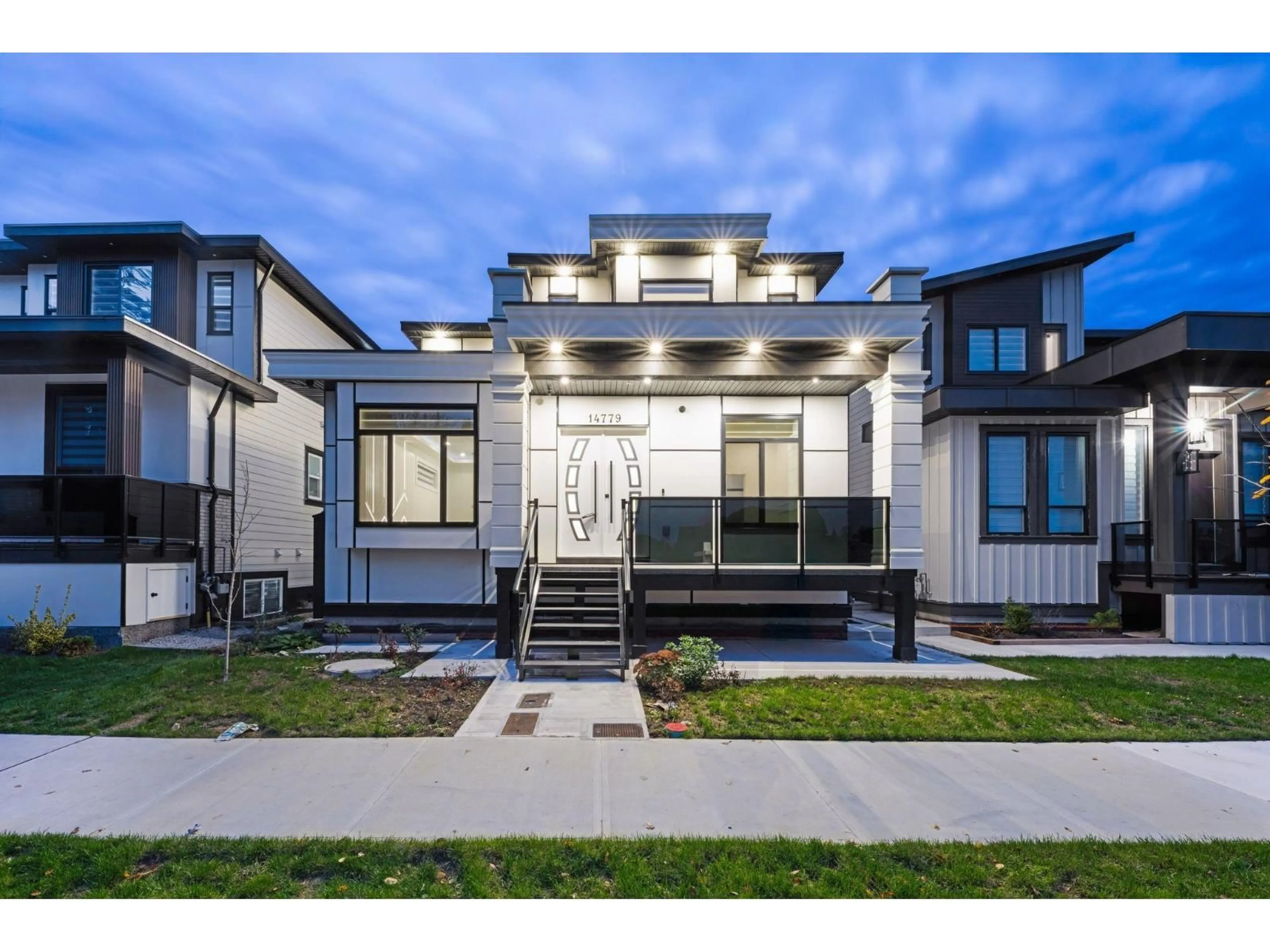 Home with vinyl exterior material, street for 14779 68A AVENUE, Surrey British Columbia V3S3C9