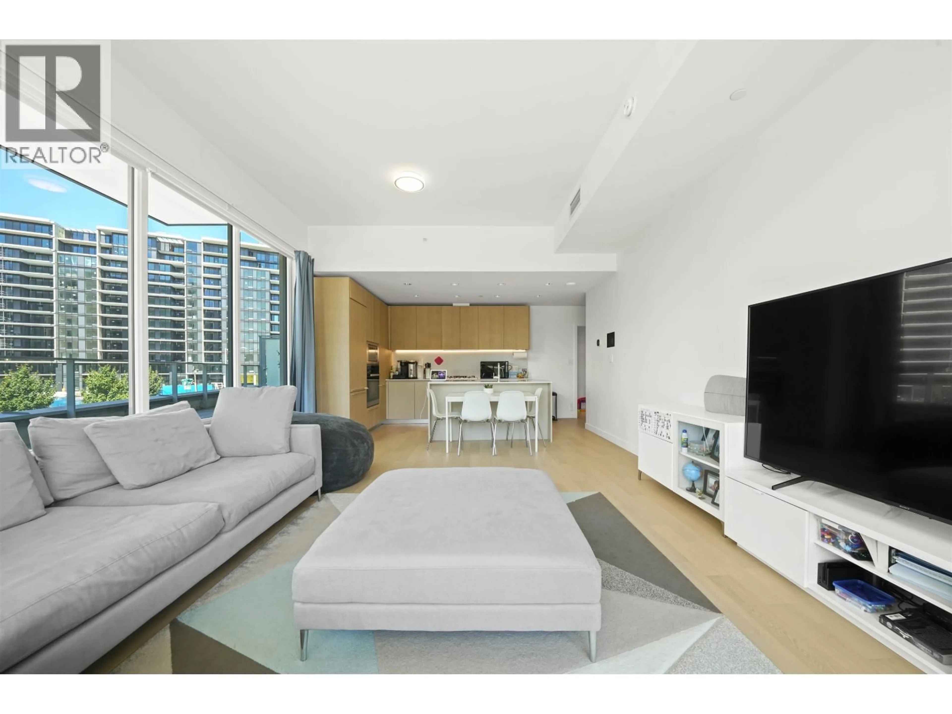 Living room with furniture, unknown for 207 - 6622 PEARSON WAY, Richmond British Columbia V7C0E4